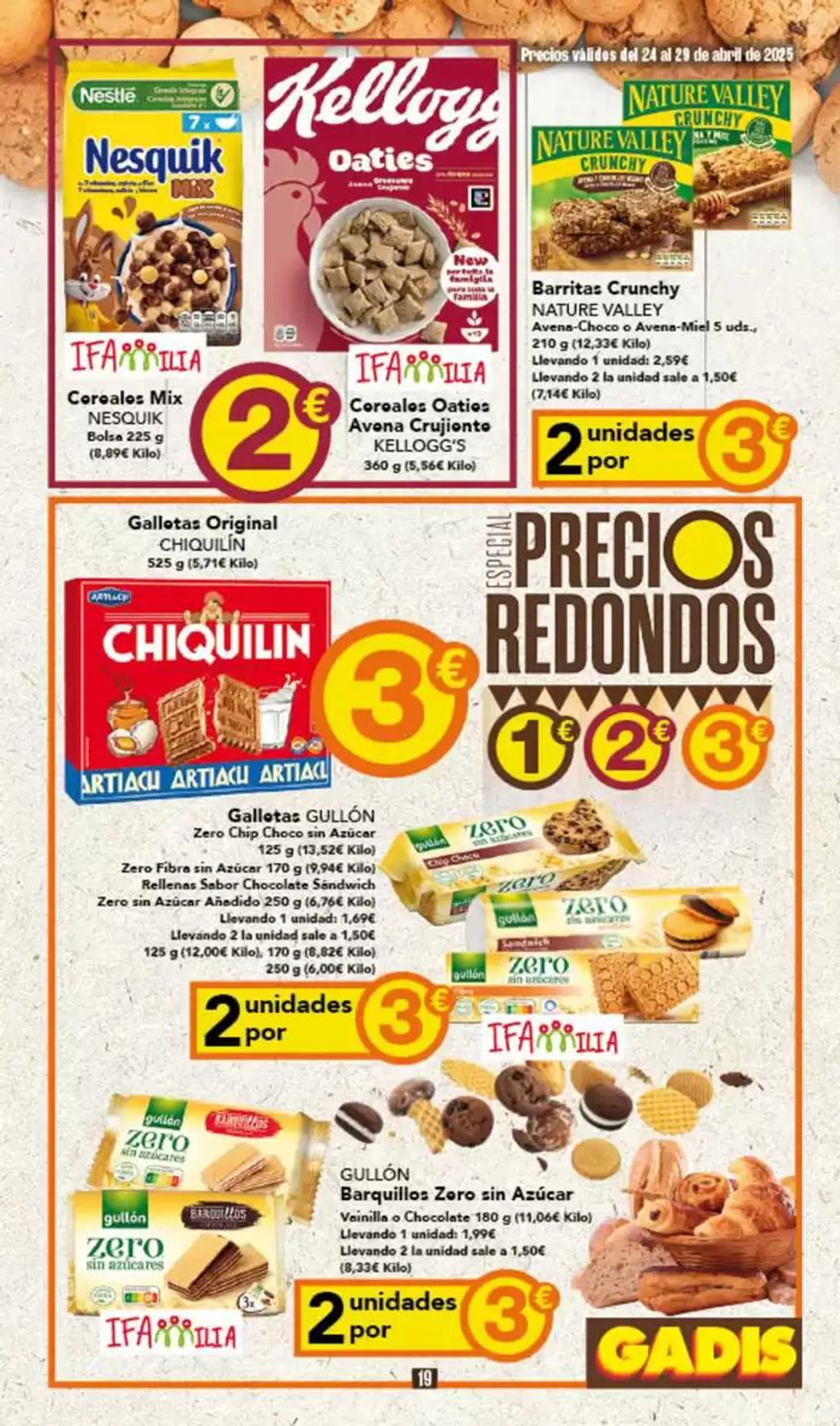 Catálogo de Especial Precios Redondos 24 de abril al 29 de abril 2025 - Página 19