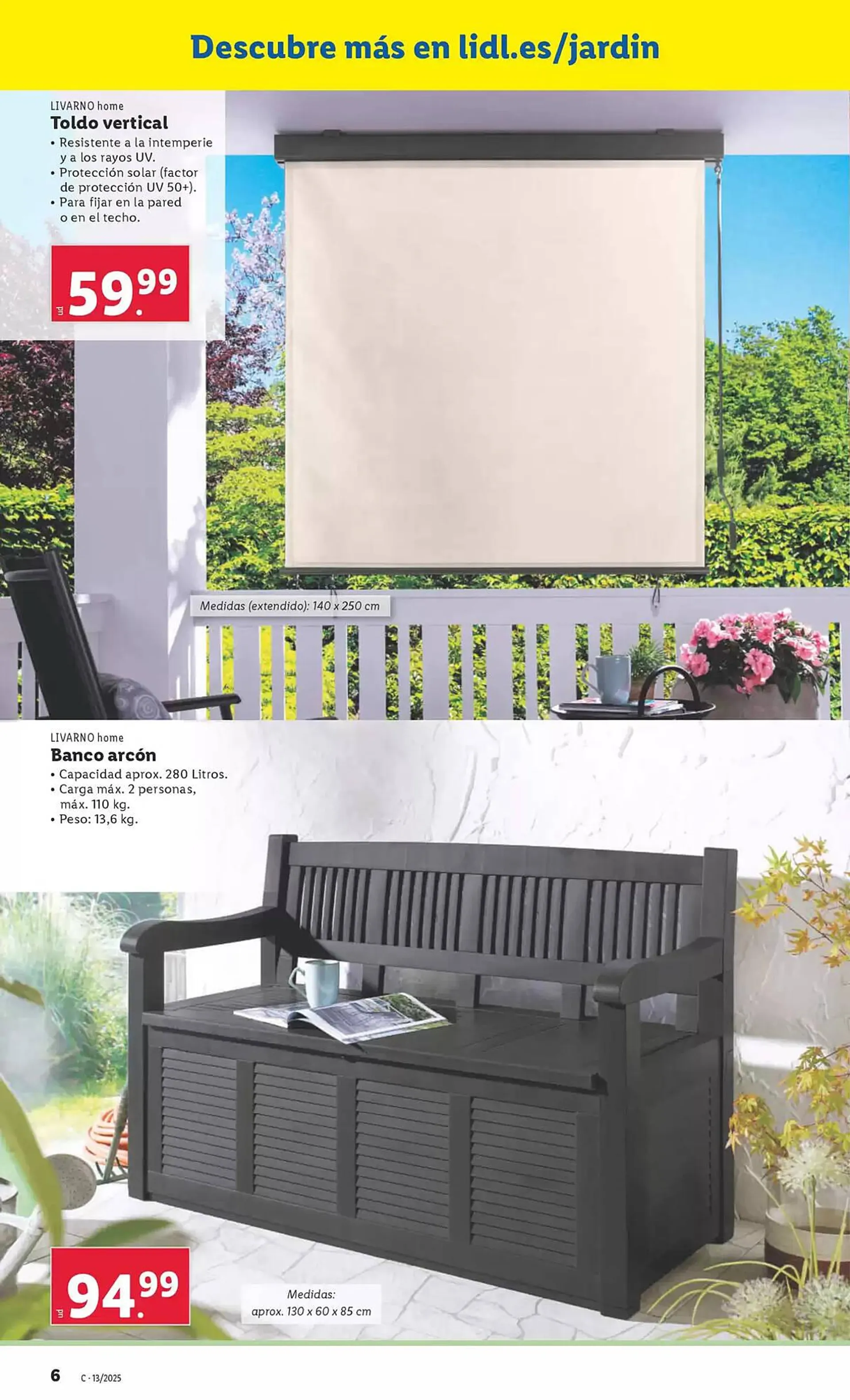 Catálogo de Folleto Lidl 7 de mayo al 31 de julio 2025 - Página 6