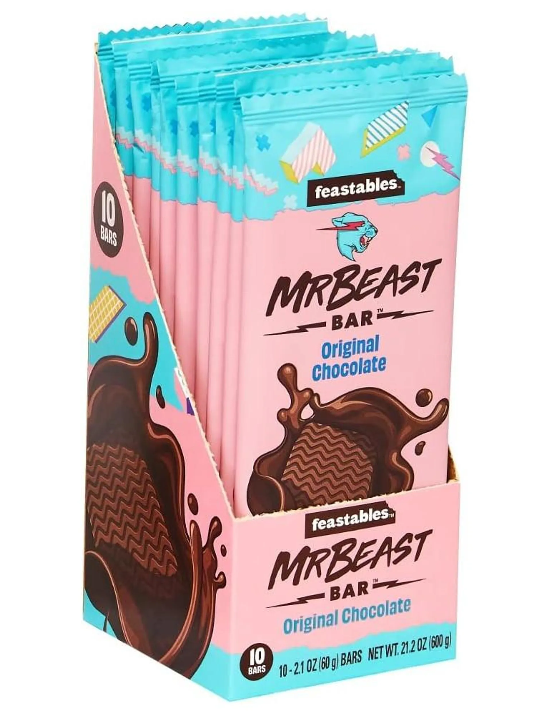 Original Chocolate Bar 60 gr. Mr Beast Feastables