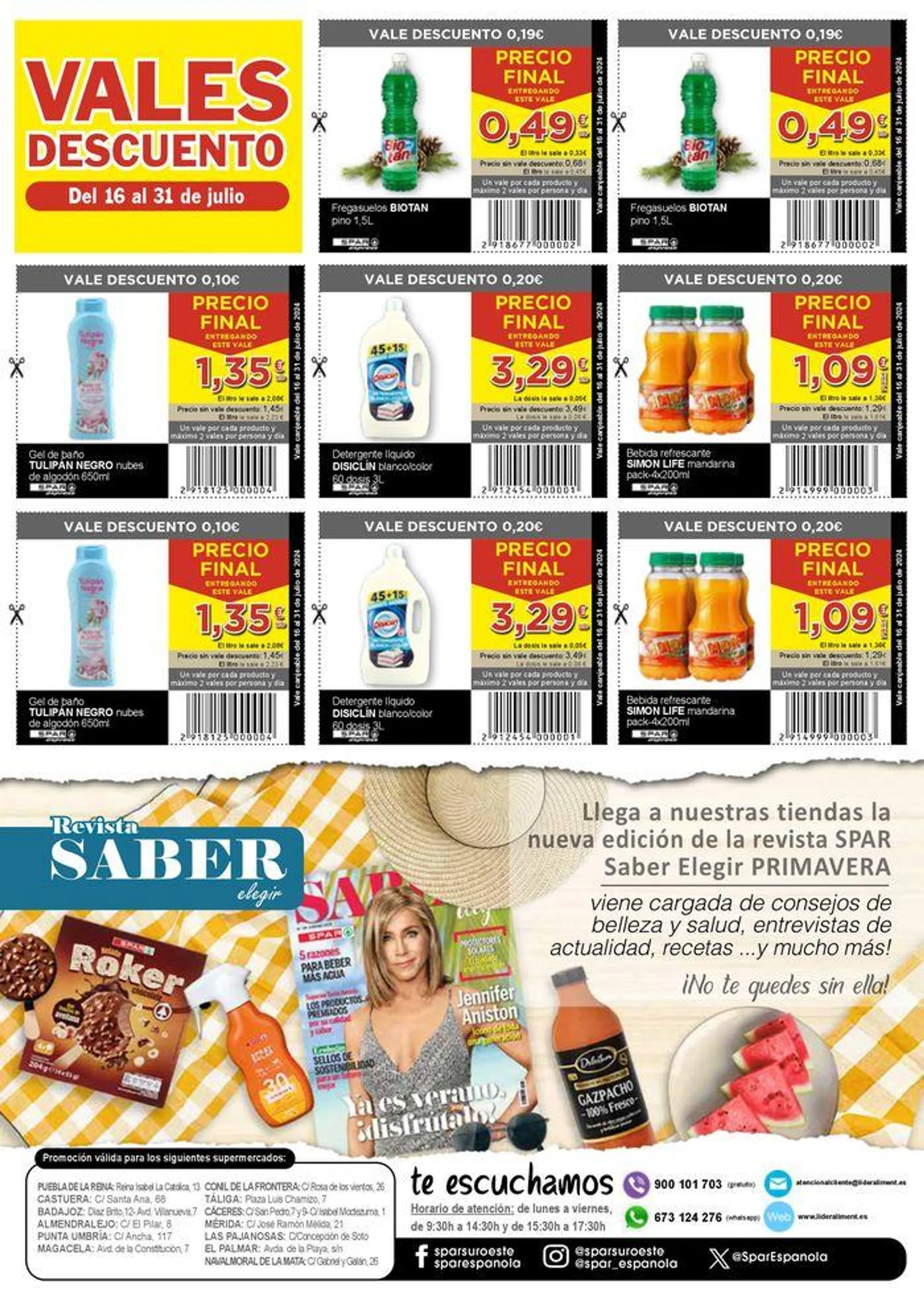 Catálogo de SPAR Express 16 - 31 julio 16 de julio al 31 de julio 2024 - Página 4