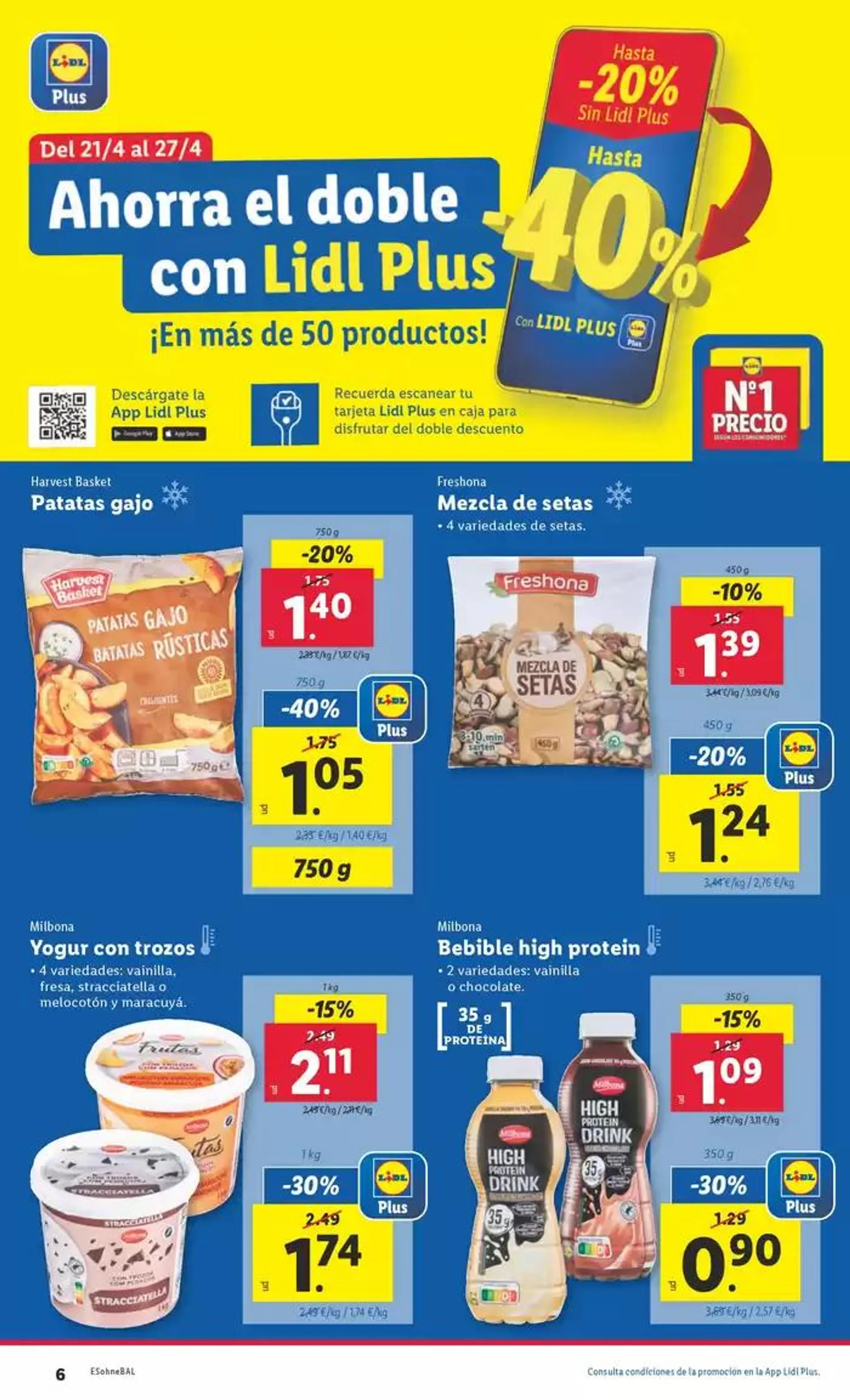 Catálogo de № 1 PRECIO - Ofertas válidas del 21/04 al 27/04 21 de abril al 27 de abril 2025 - Página 6