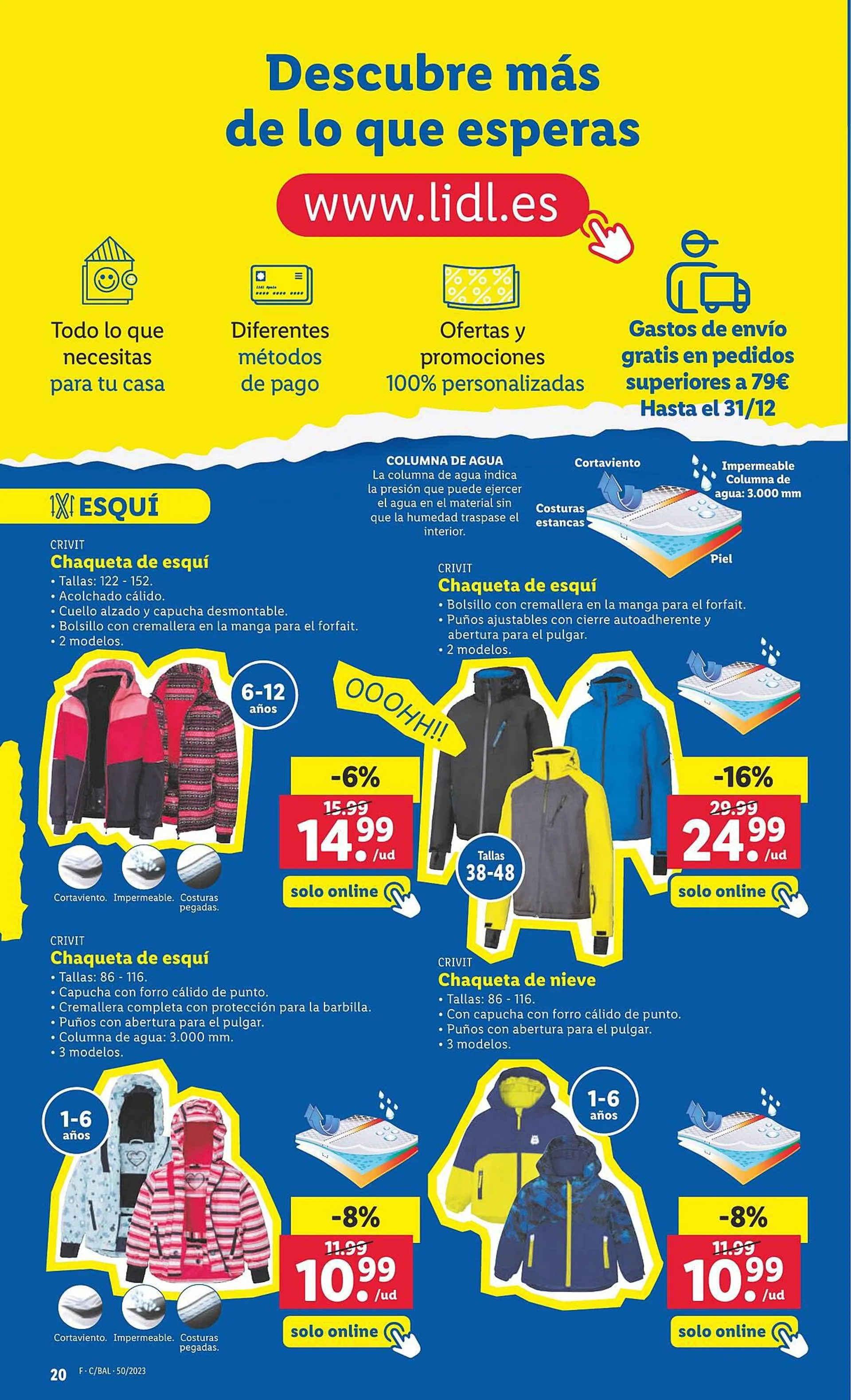 Catálogo de Folleto Lidl 11 de diciembre al 17 de diciembre 2023 - Página 44