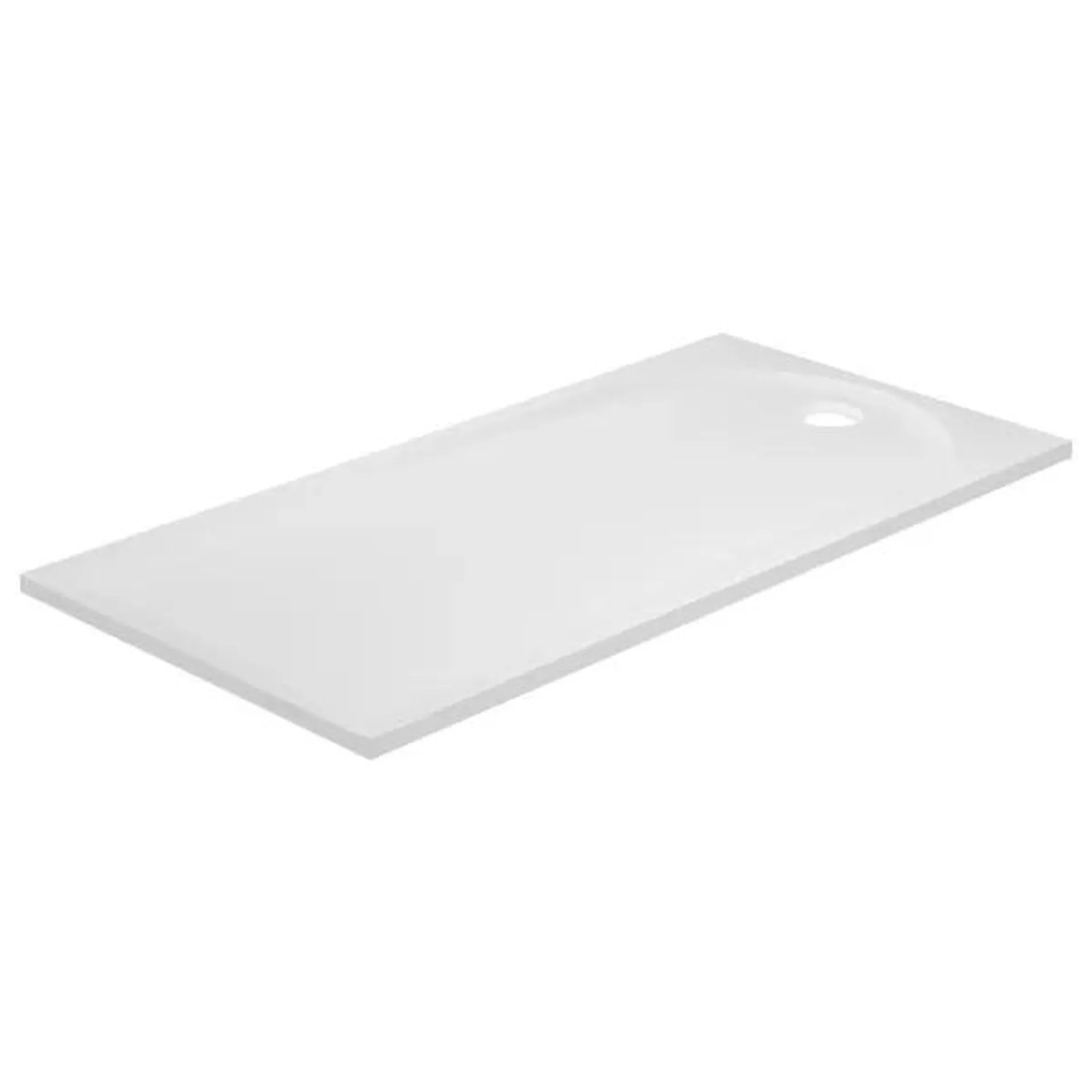 Plato ducha Calicia resina blanco 120x70 cm