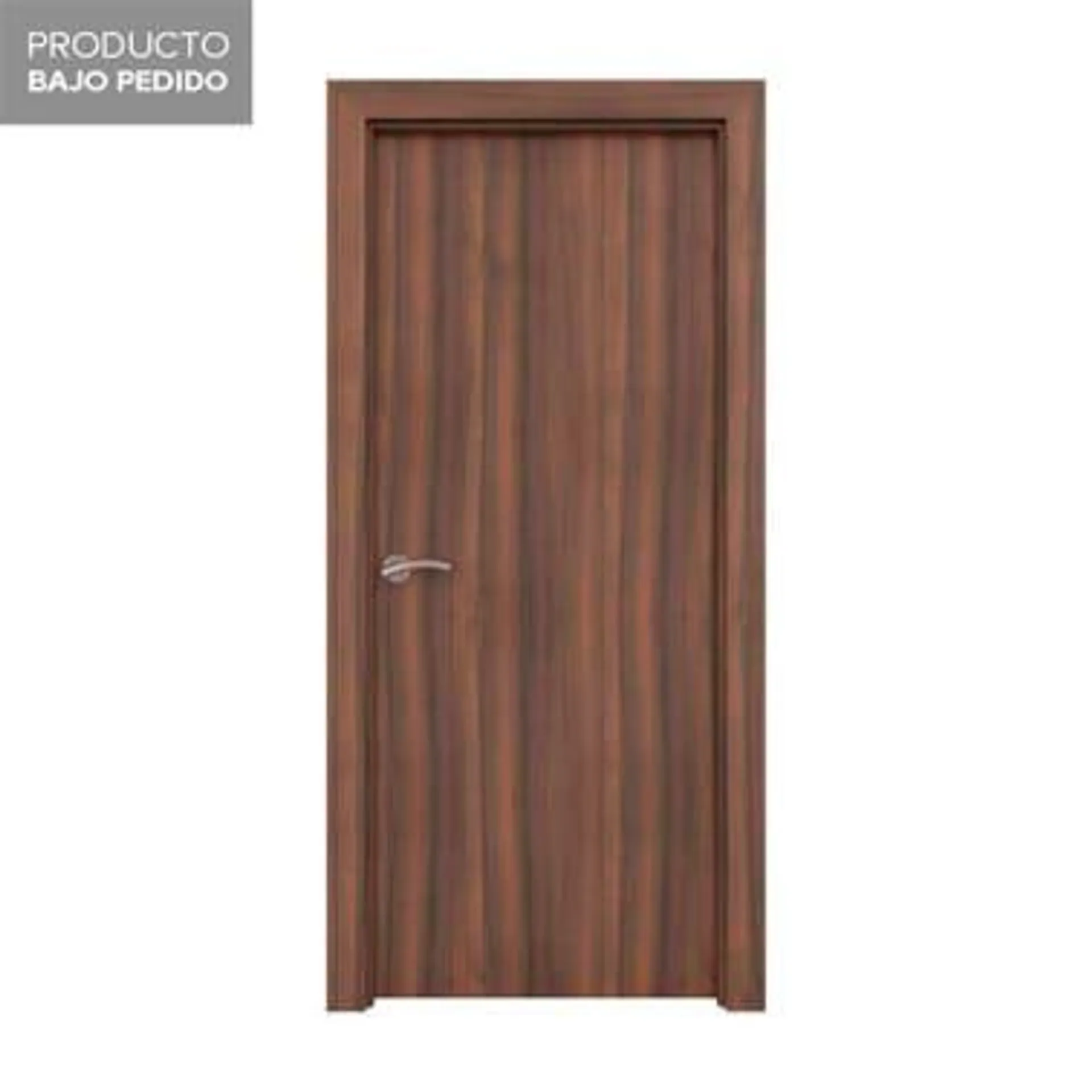 Puerta sevilla melamina nogal oscuro derecha 203 x 72,5 cm