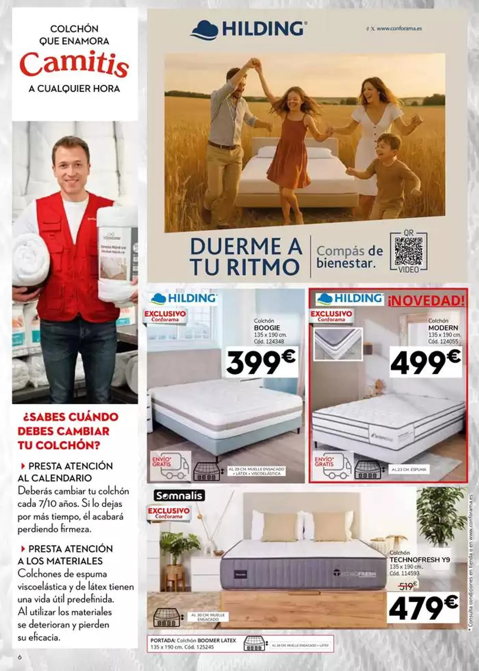 Catálogo de Hasta un 60% de descuento en descanso 2 de mayo al 28 de mayo 2025 - Página 6