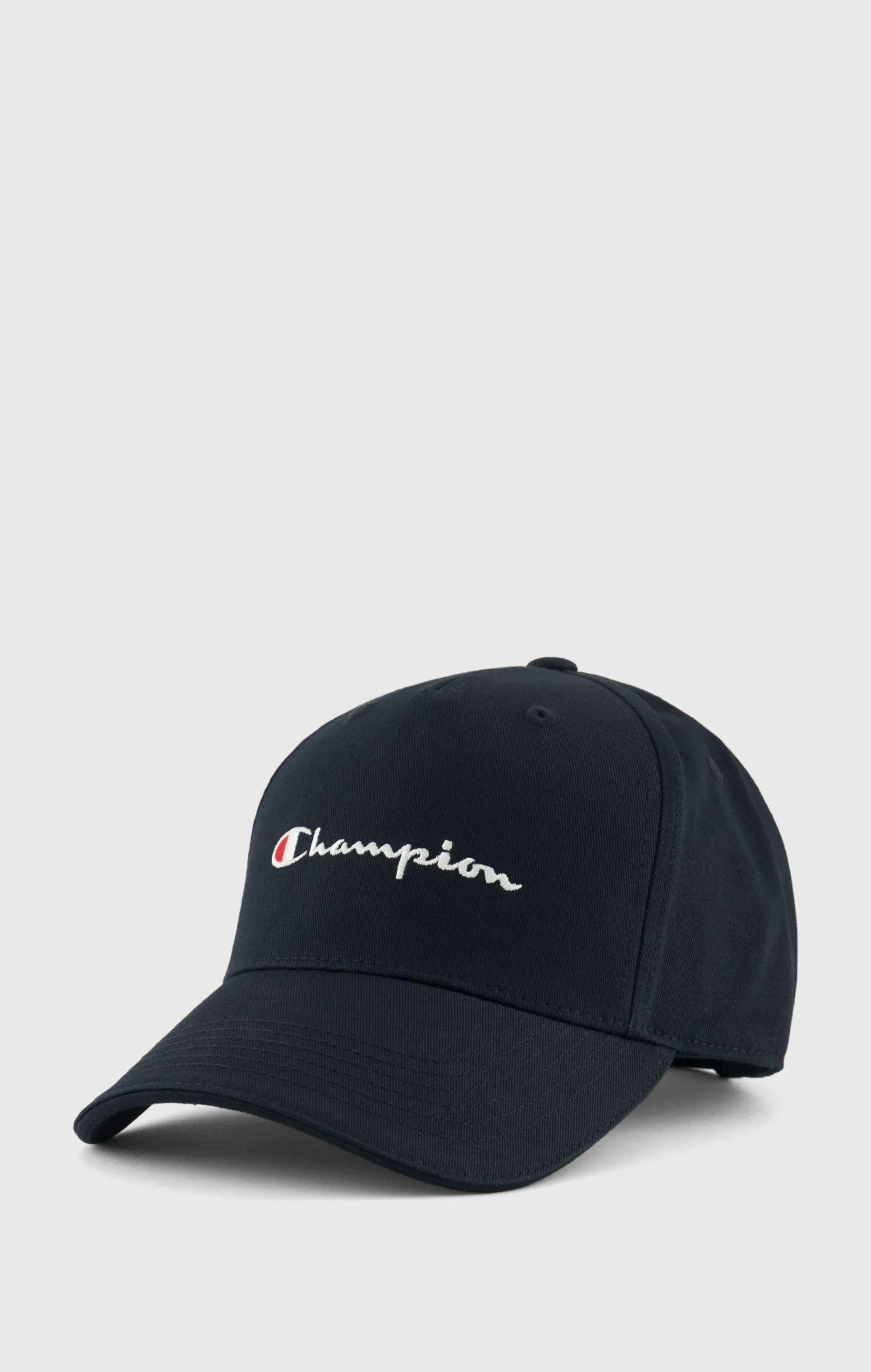 Gorra con logotipo de texto bordado