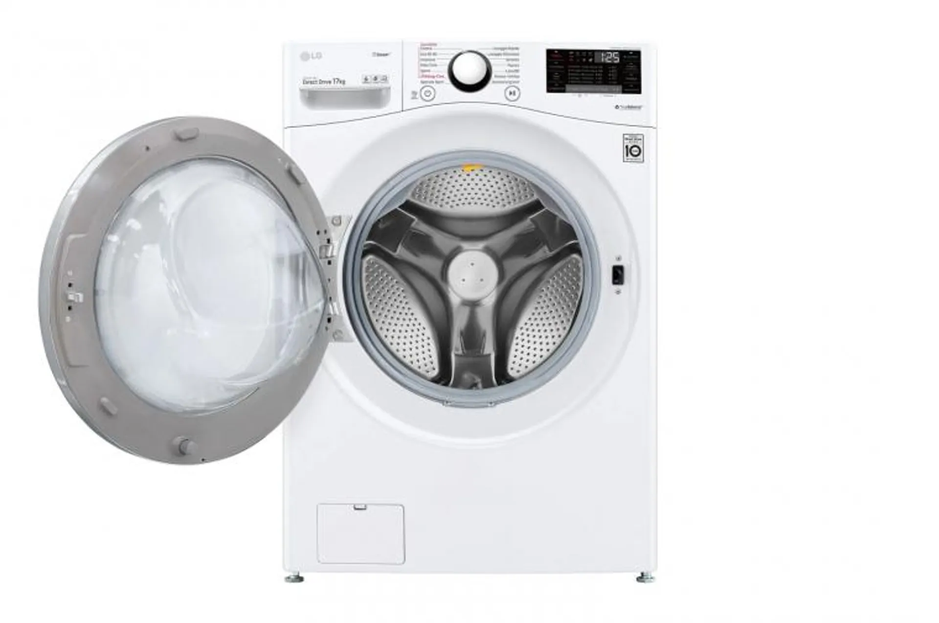 Outlet Lavadora LG, 17kg, 1100rpm, Clasificacion E, Blanca