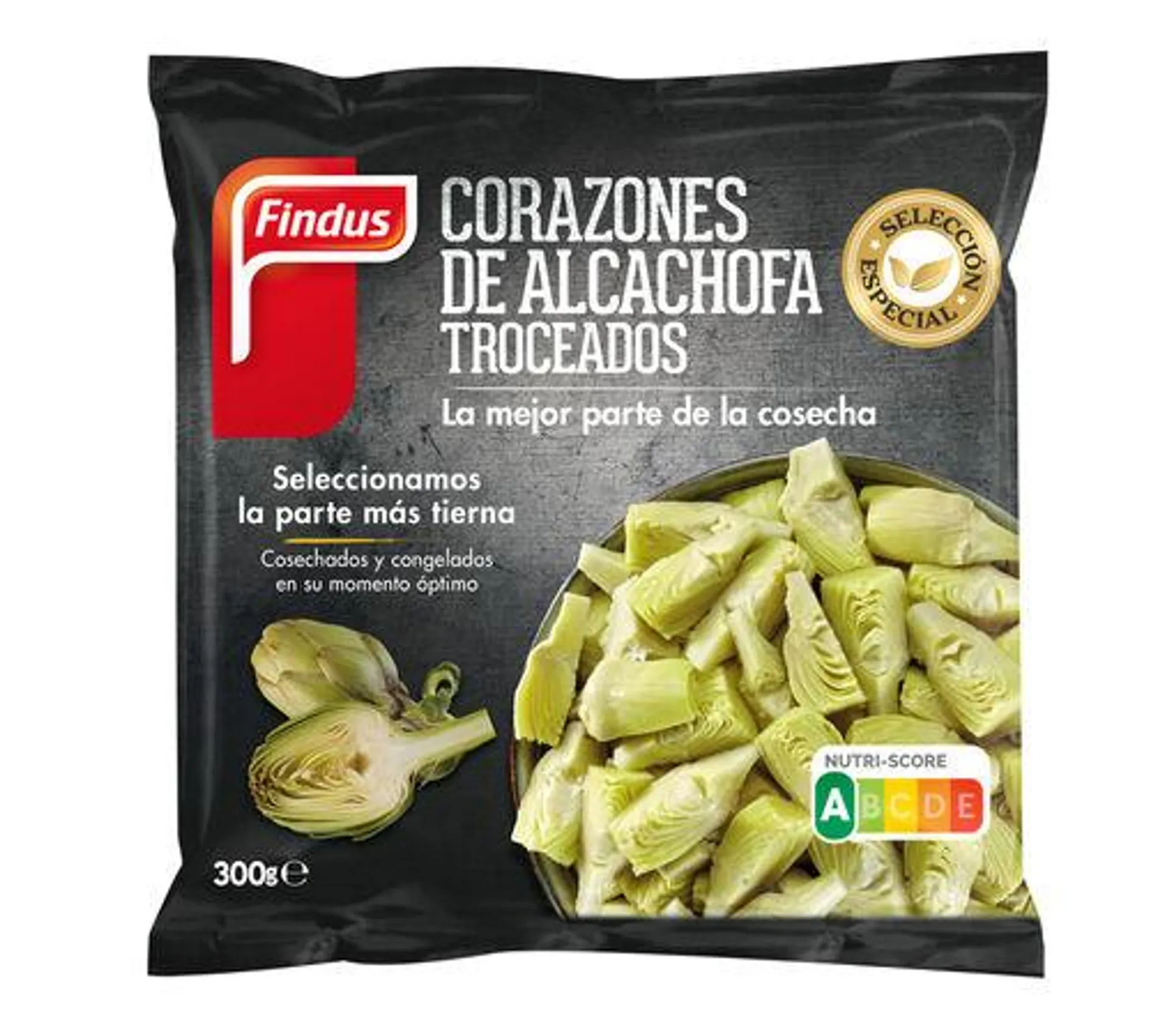 Corazones de alcachofa Findus 300g