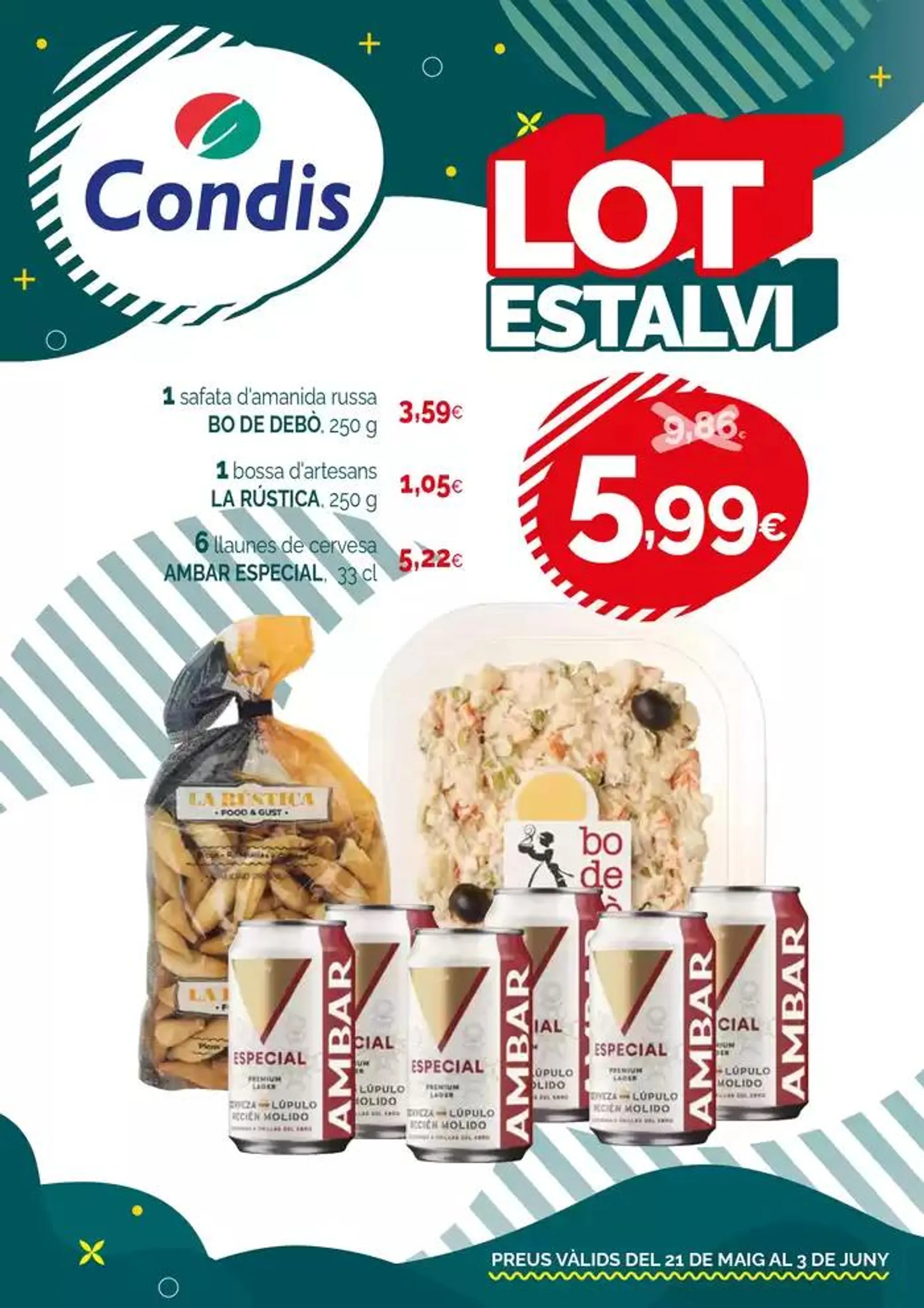 PREUS VÀLIDS DEL 21 DE MAIG AL 3 DE JUNY - 1