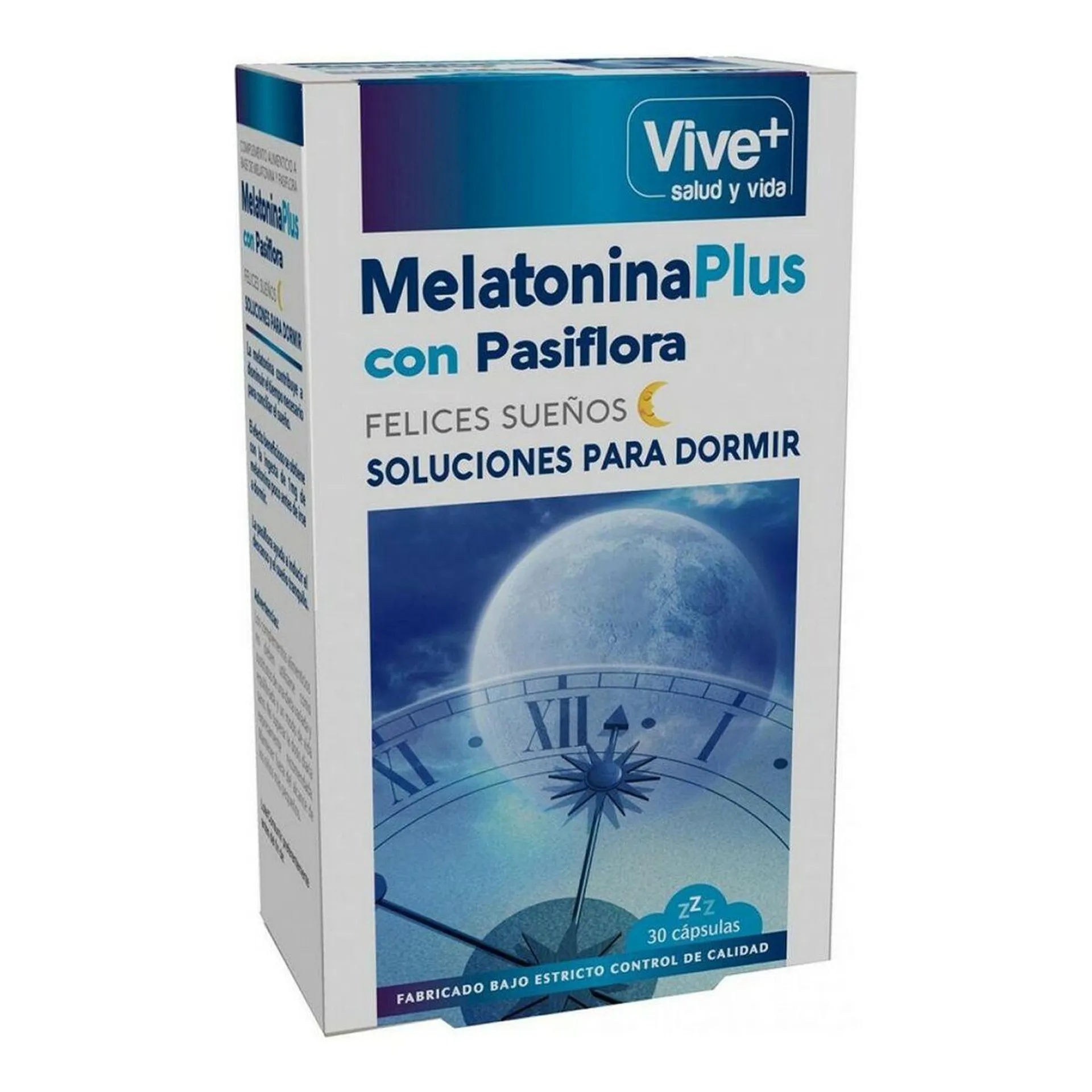 MELATONINA PLUS+ PASIFLORA 30 CÁPSULA 16G