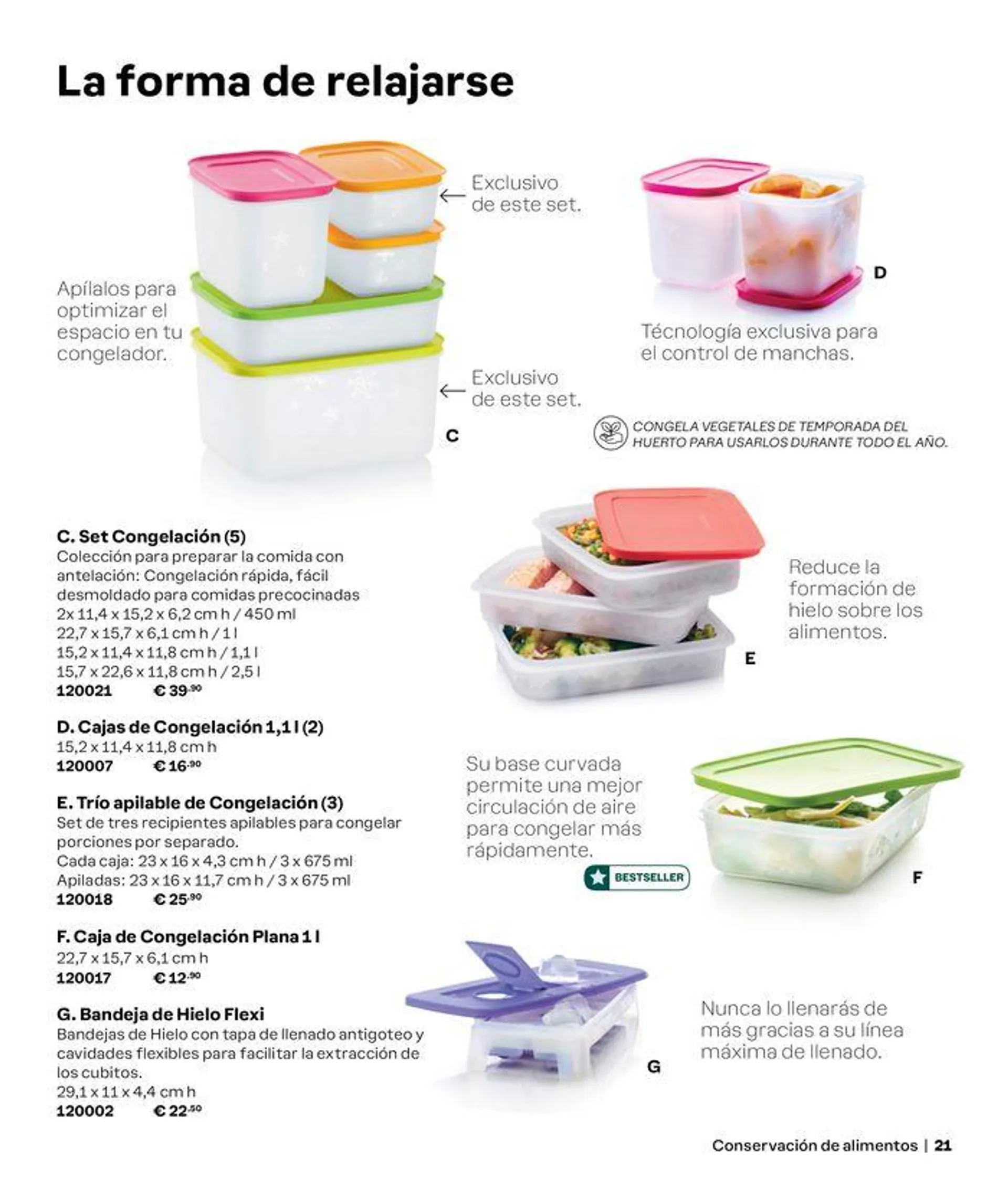 Catálogo de Catálogo Tupperware  3 de septiembre al 28 de febrero 2025 - Página 21