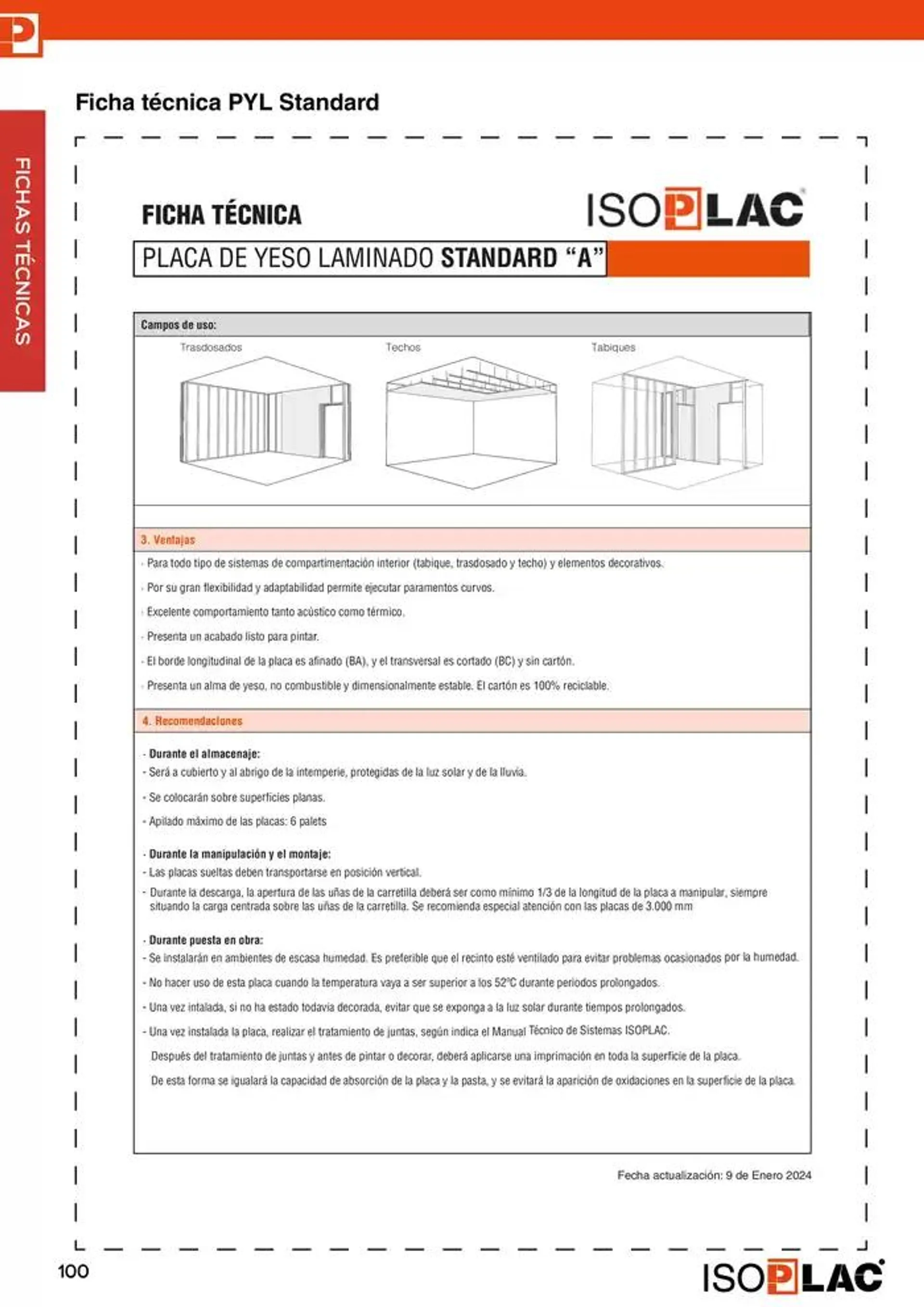 Catálogo de Manual Técnico Isoplac 15 de noviembre al 30 de noviembre 2024 - Página 100