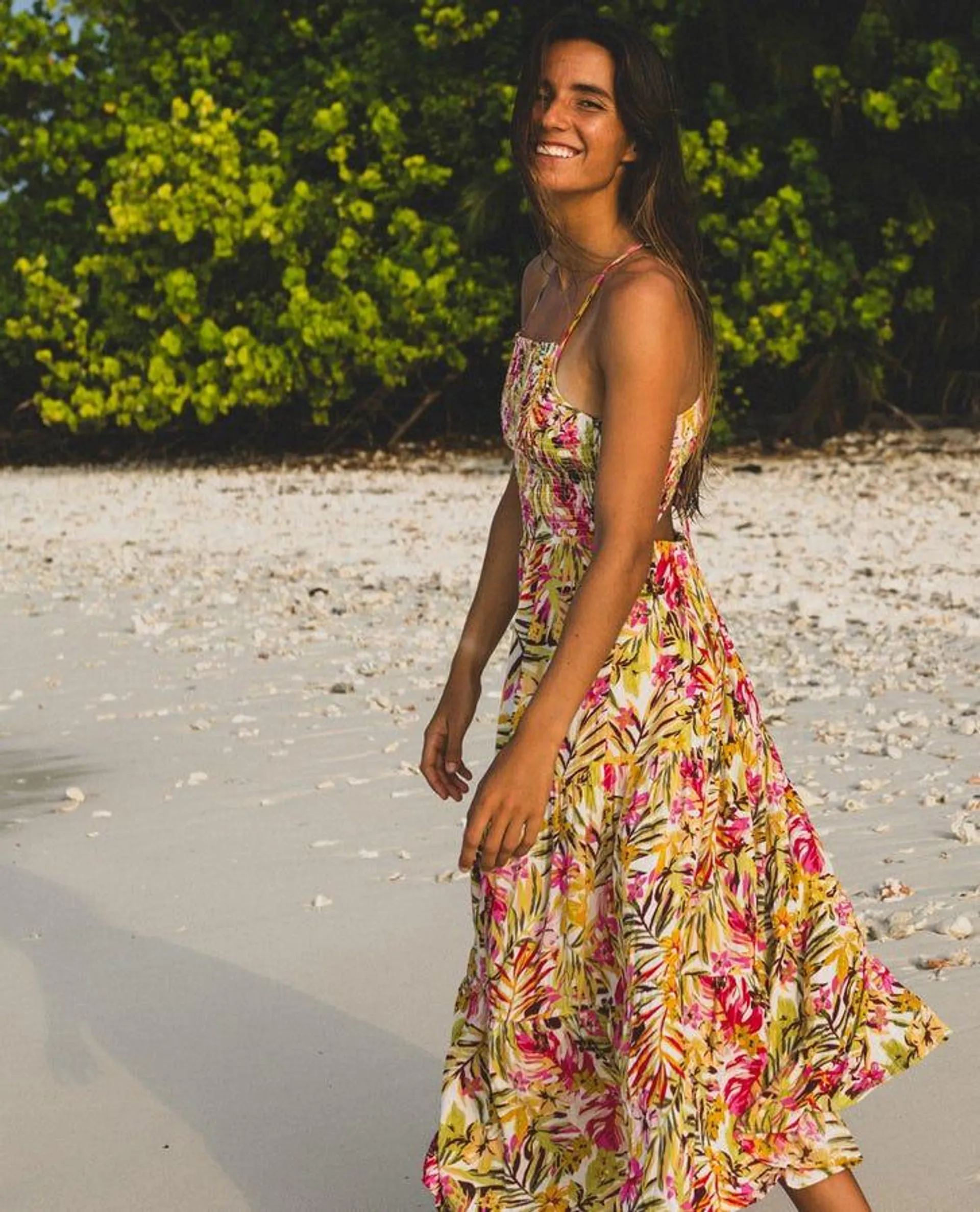 Vestido midi Copacabana