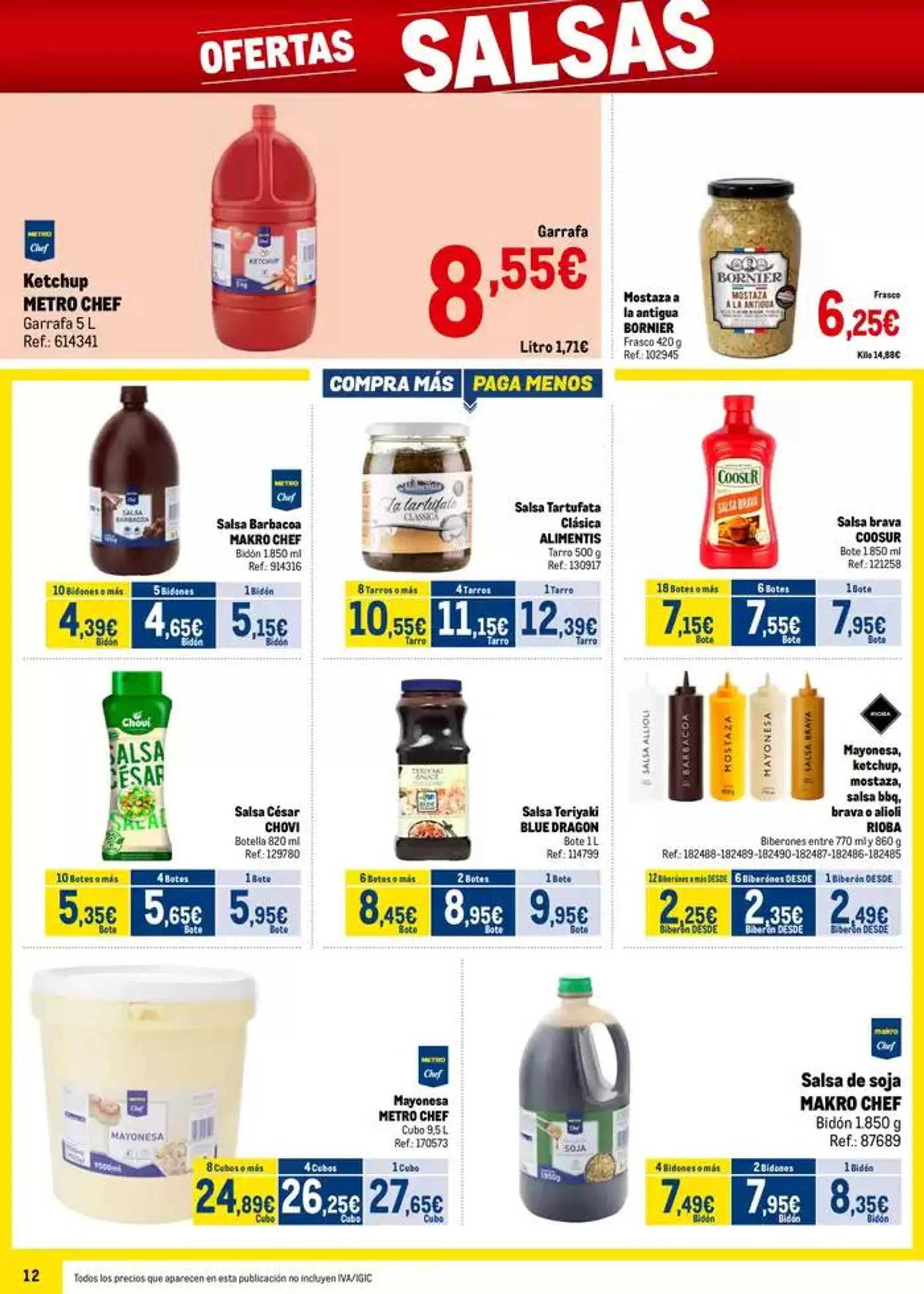 Catálogo de Makro Precios Canarias 8 de abril al 4 de mayo 2025 - Página 12