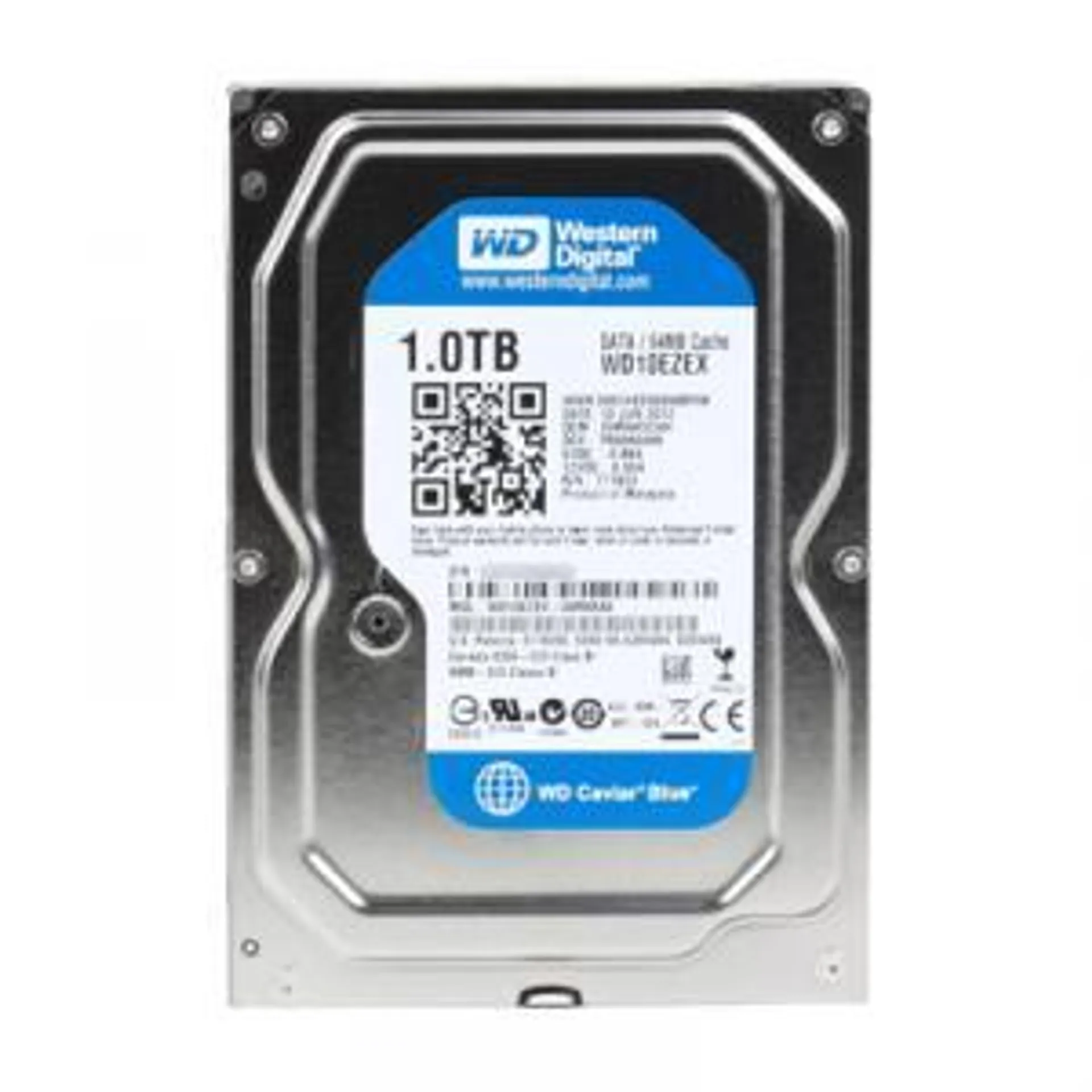 DISCO INTERNO 3.5" WD BLUE 1TB 5400rpm 64MB SATA3 - LECTURA: 90MB/s ESCRITURA: 90MB/s