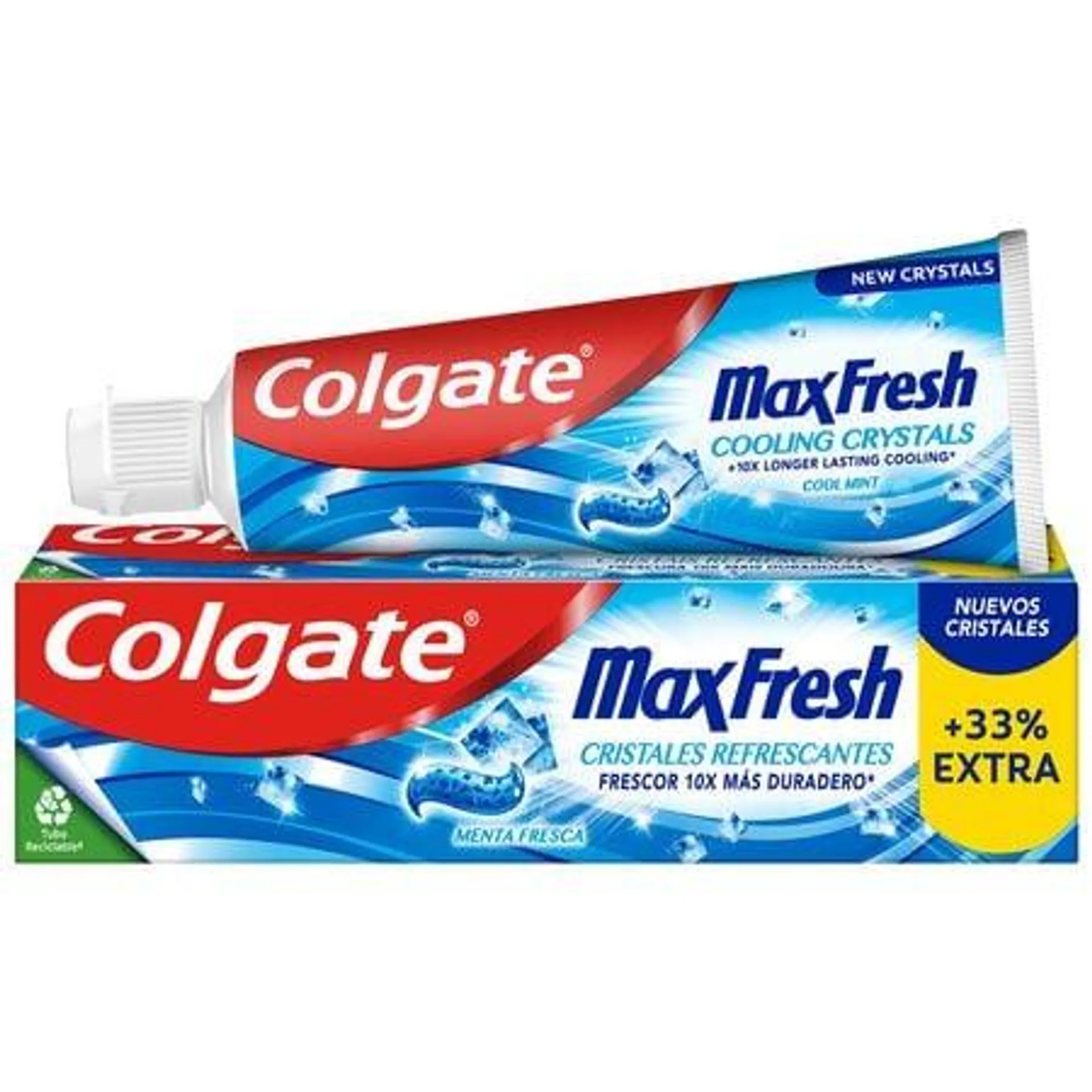 Pasta de Dientes Colgate max Fresh Cristales Refrescantes 75ml