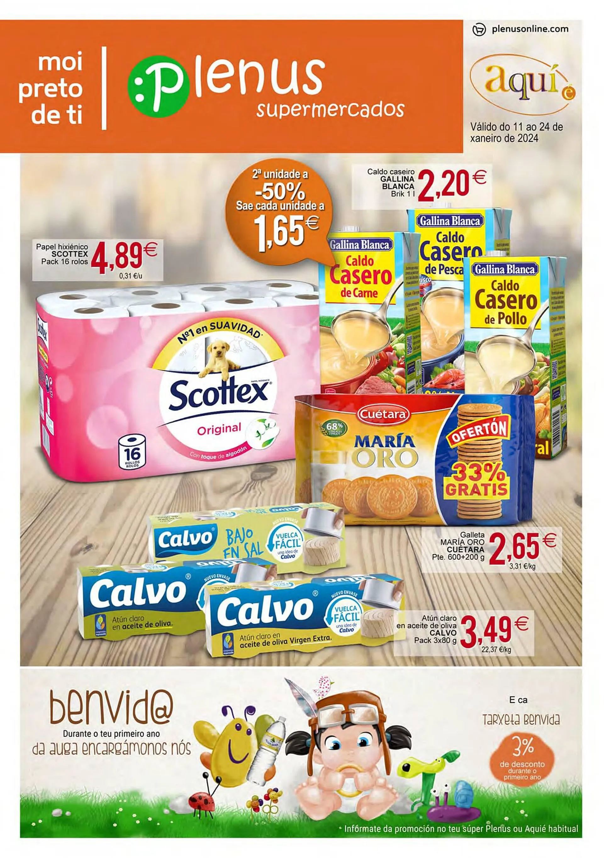 Catálogo de Folleto Plenus Supermercados 11 de enero al 24 de enero 2024 - Página 