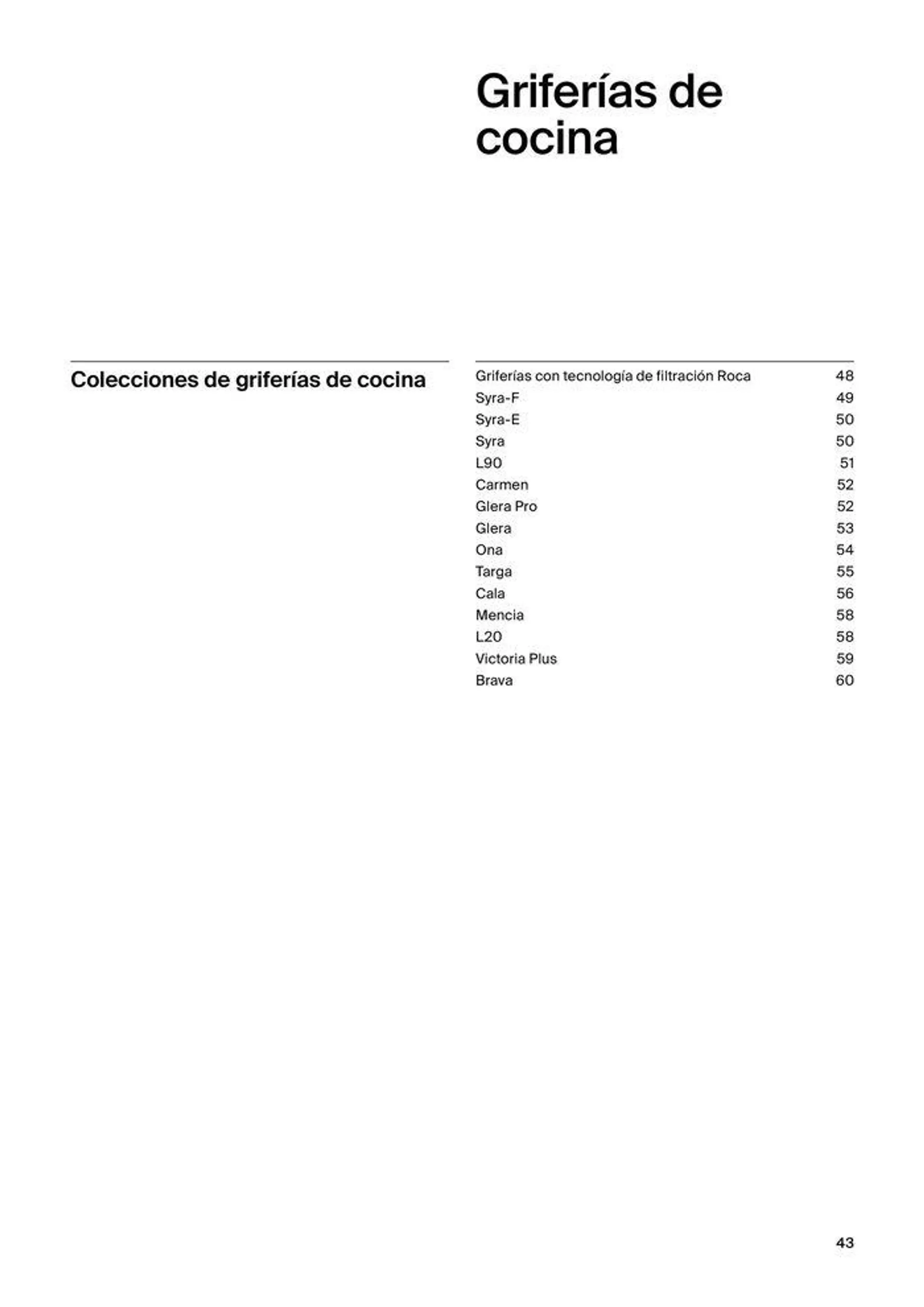 Catálogo de Fregaderos y grifería para cocina 19 de septiembre al 31 de diciembre 2024 - Página 45