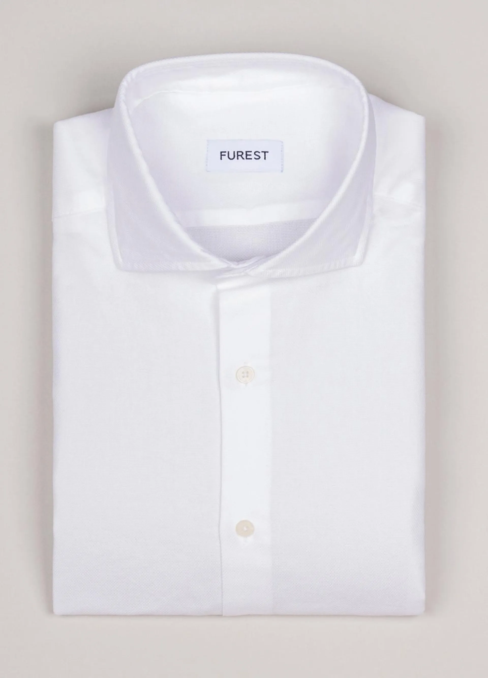 Camisa sport FUREST COLECCION textura blanco