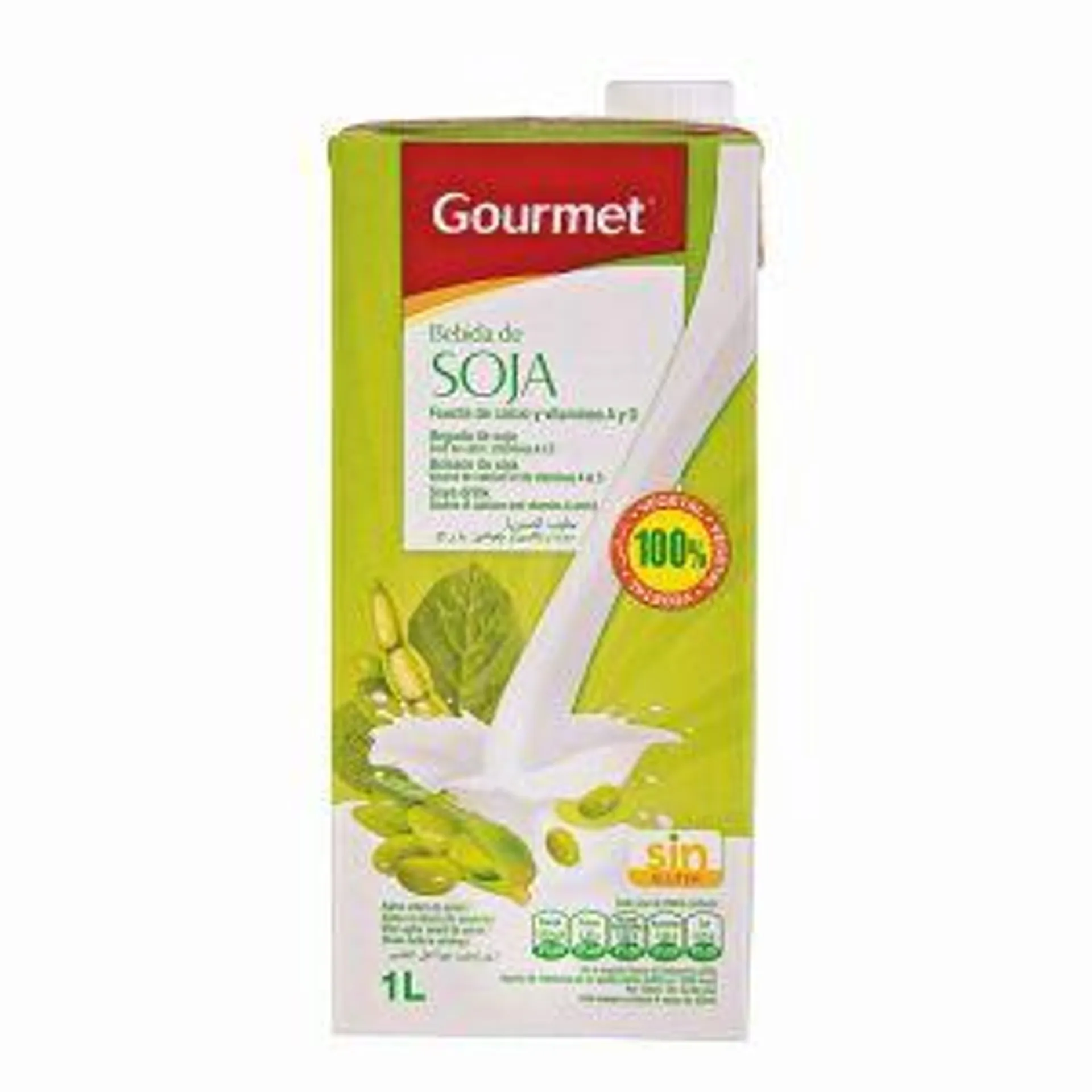 BEBIDA GOURMET SOJA 1L