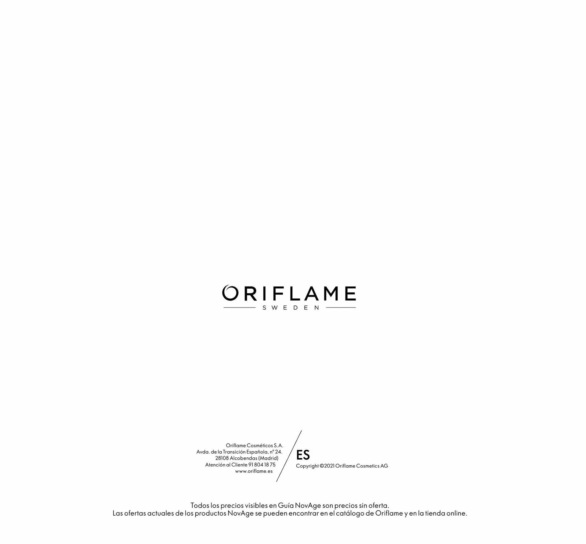 Folleto Oriflame - 72