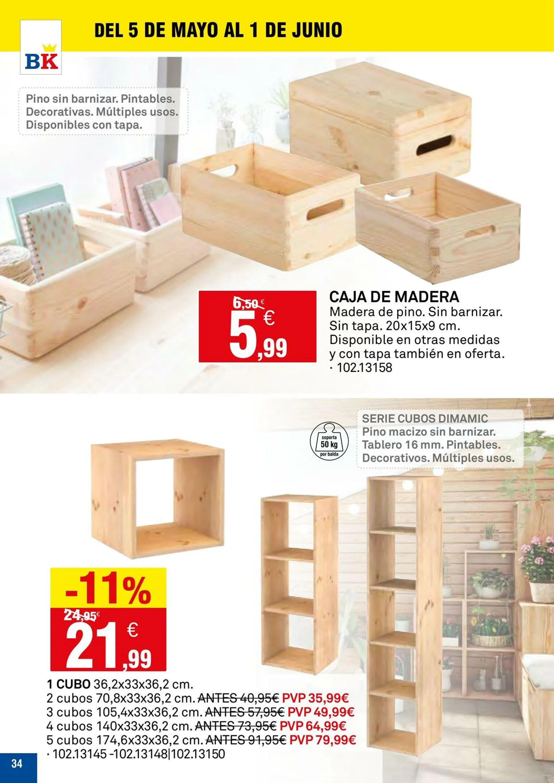 Catálogo de Bricoking Oferta actual 26 de mayo al 9 de junio 2025 - Página 34