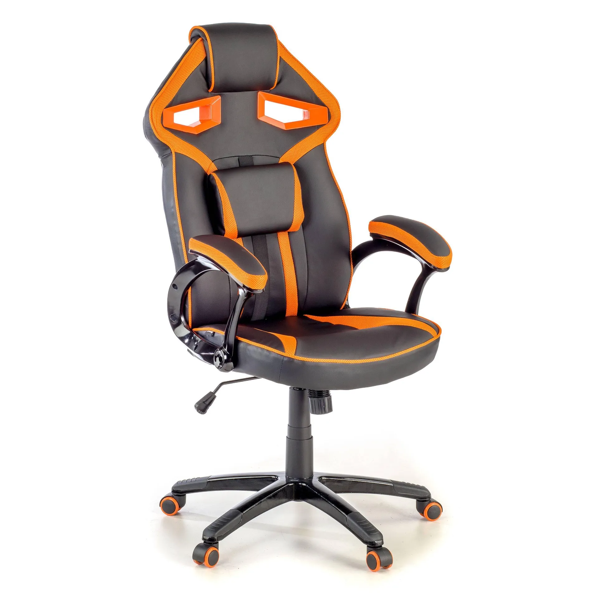 Silla Gaming Warrior, soporte lumbar, acolchada