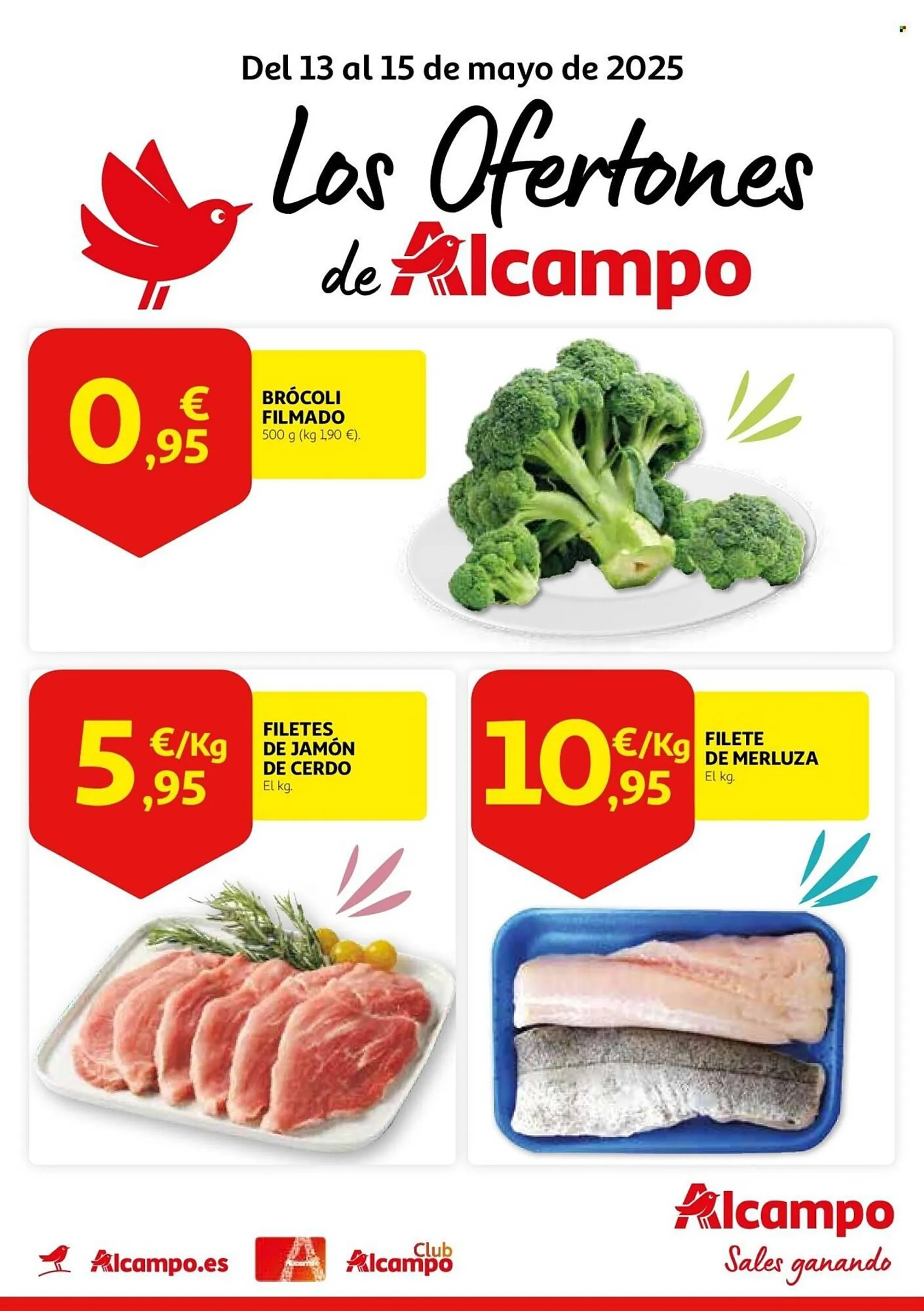 Catálogo de Folleto Alcampo 13 de mayo al 15 de mayo 2025 - Página 1