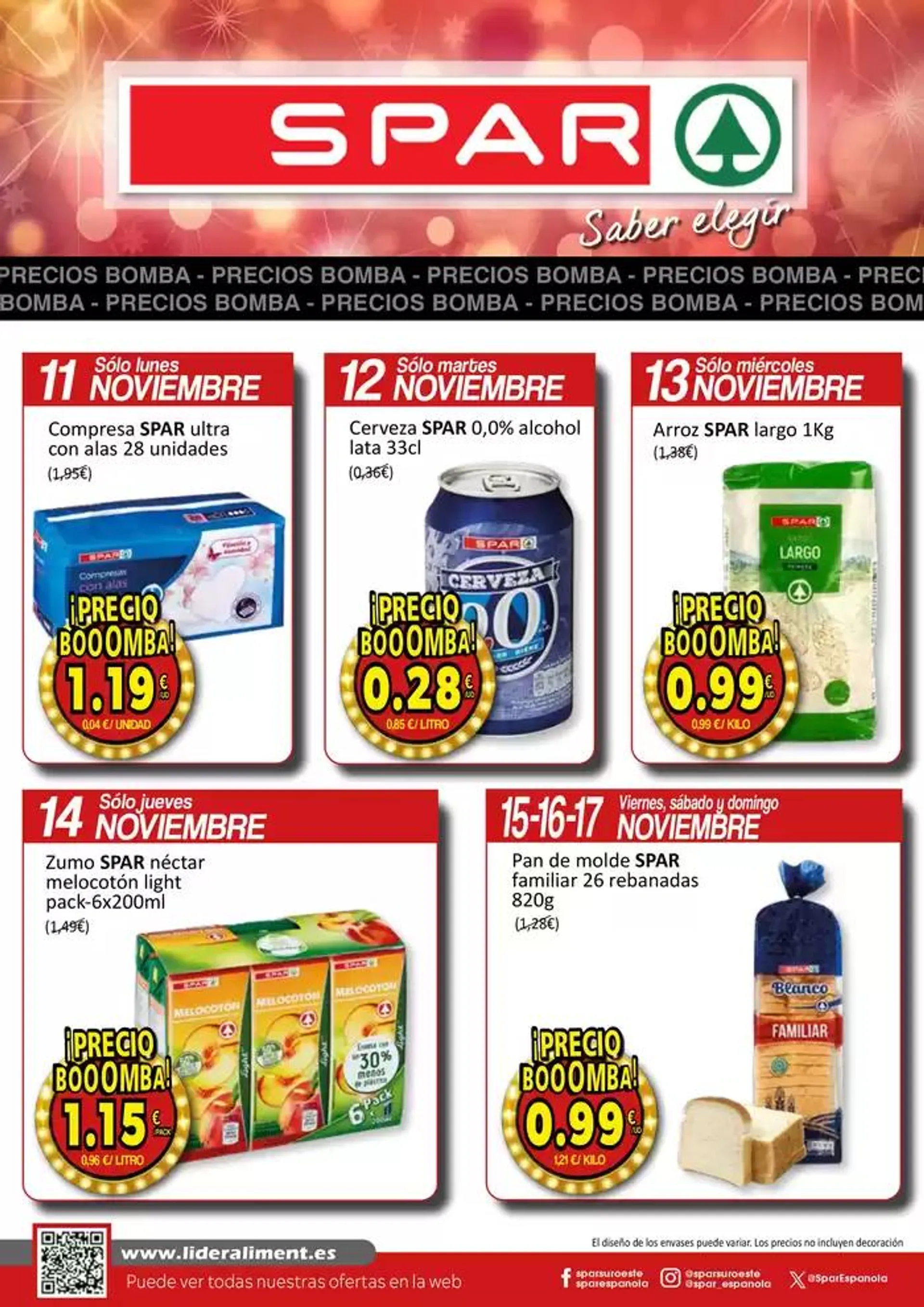 SPAR bombazos 11 -17 noviembre - 1