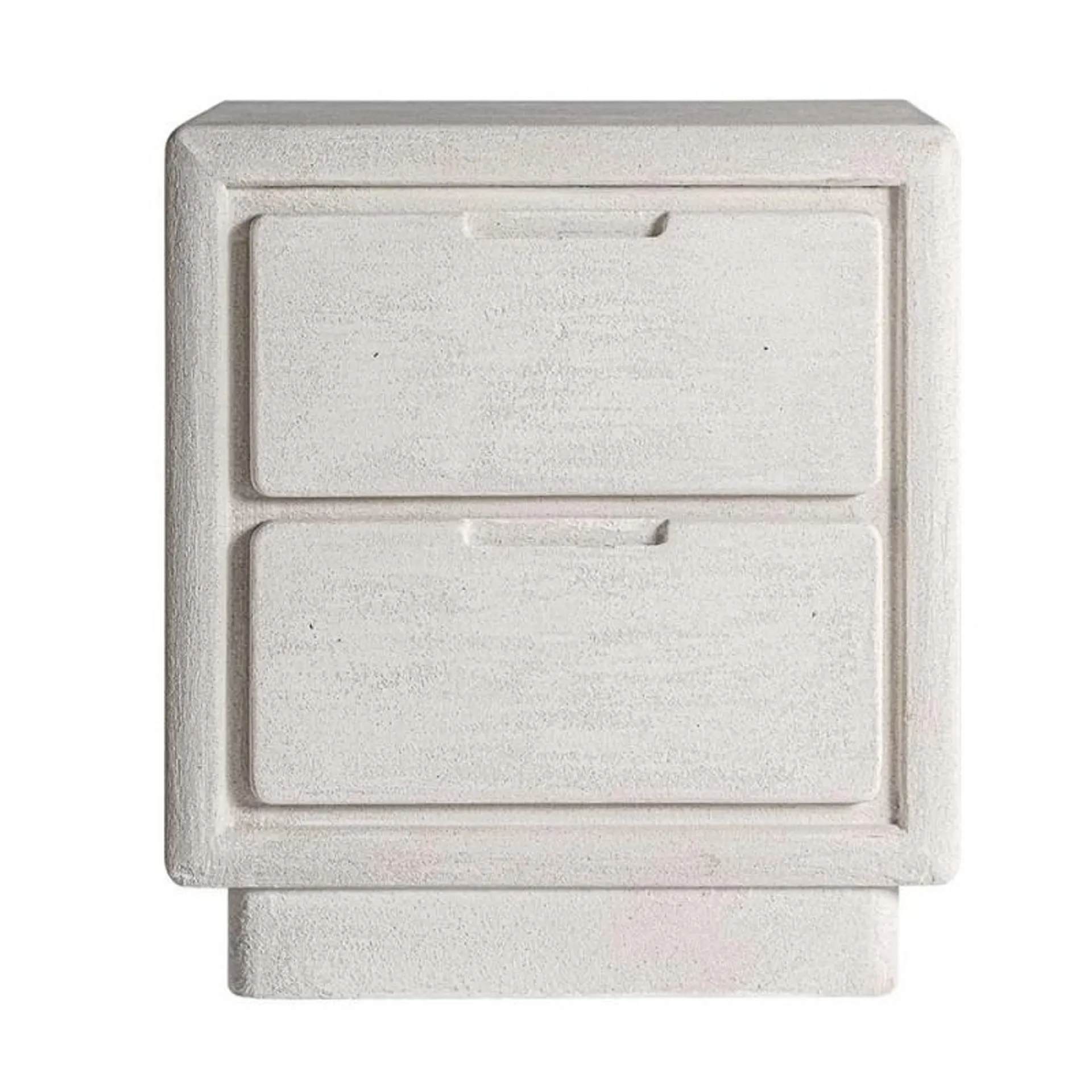 Arnsberg wooden bedside table, white