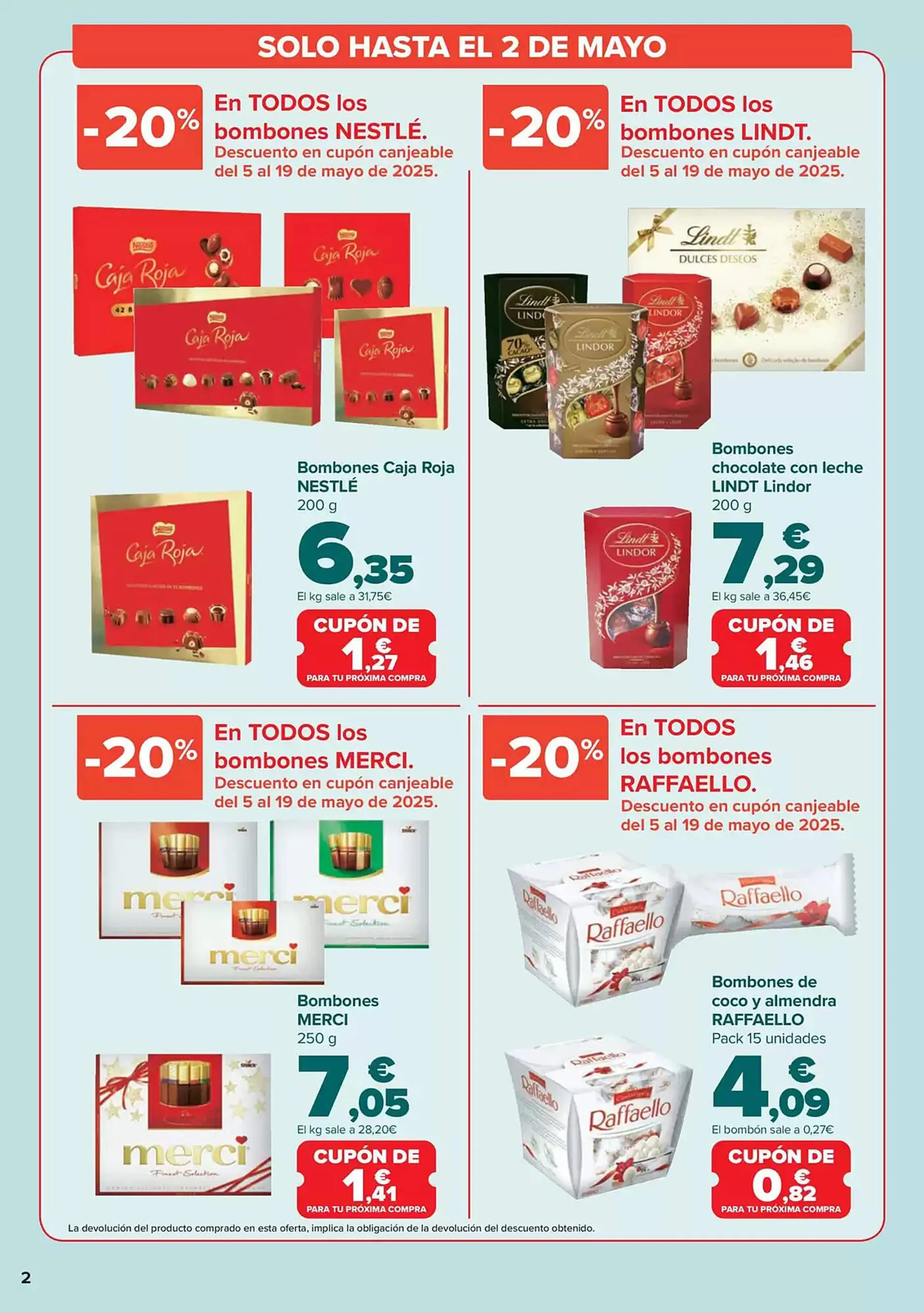 Catálogo de Folleto Carrefour 25 de abril al 4 de mayo 2025 - Página 2