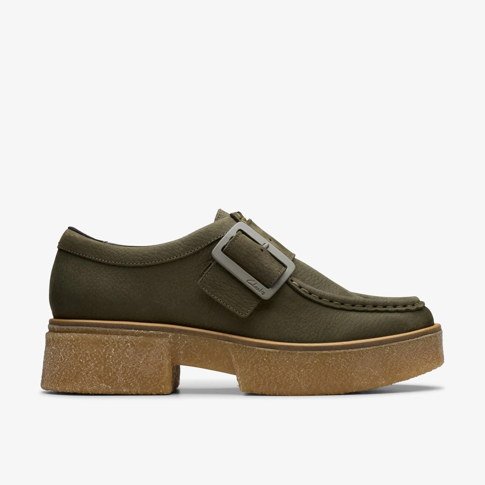 Linoso Monk Dark Green Nubuck