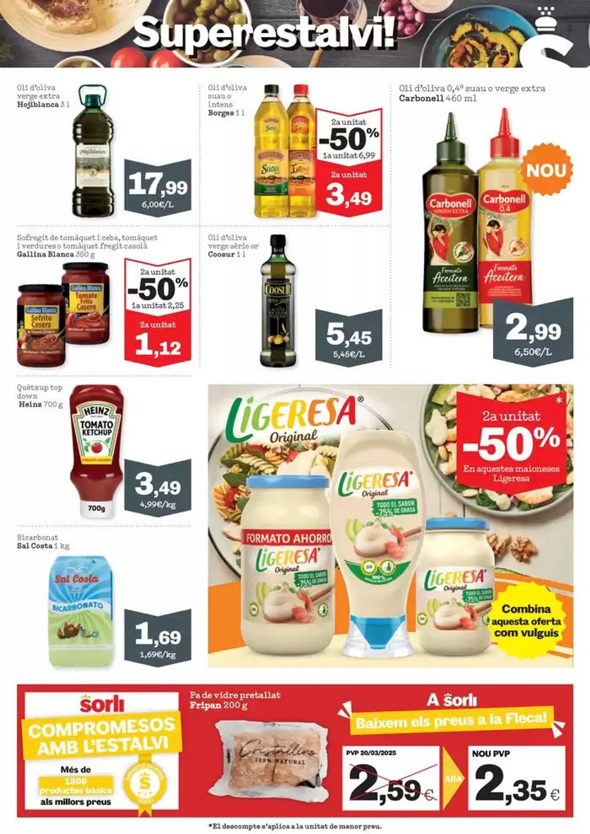 Catálogo de Més de 1500 productes bàsics als millors preus 9 de abril al 29 de abril 2025 - Página 19