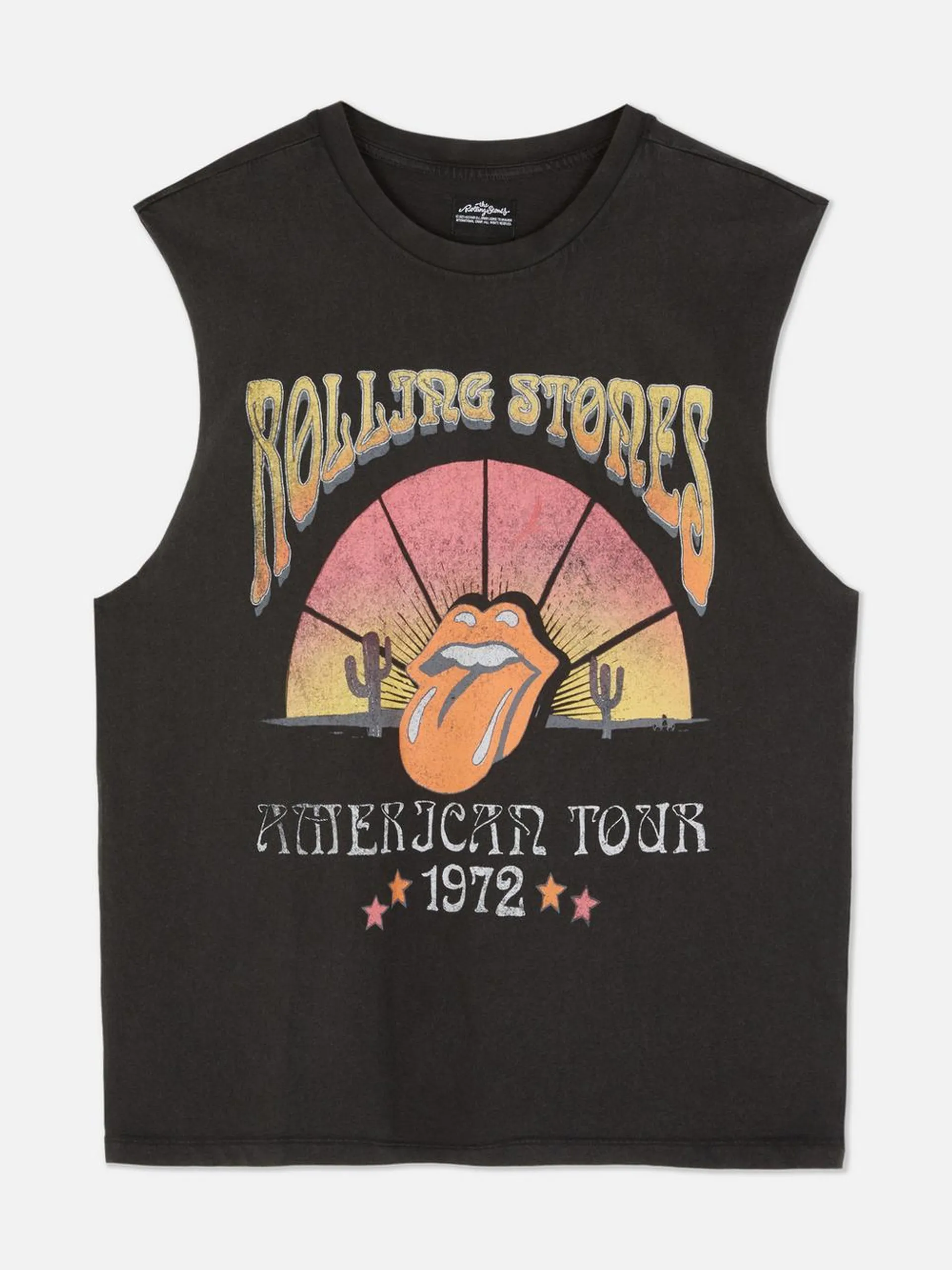 Camiseta sin mangas Rolling Stones Anniversary Tour