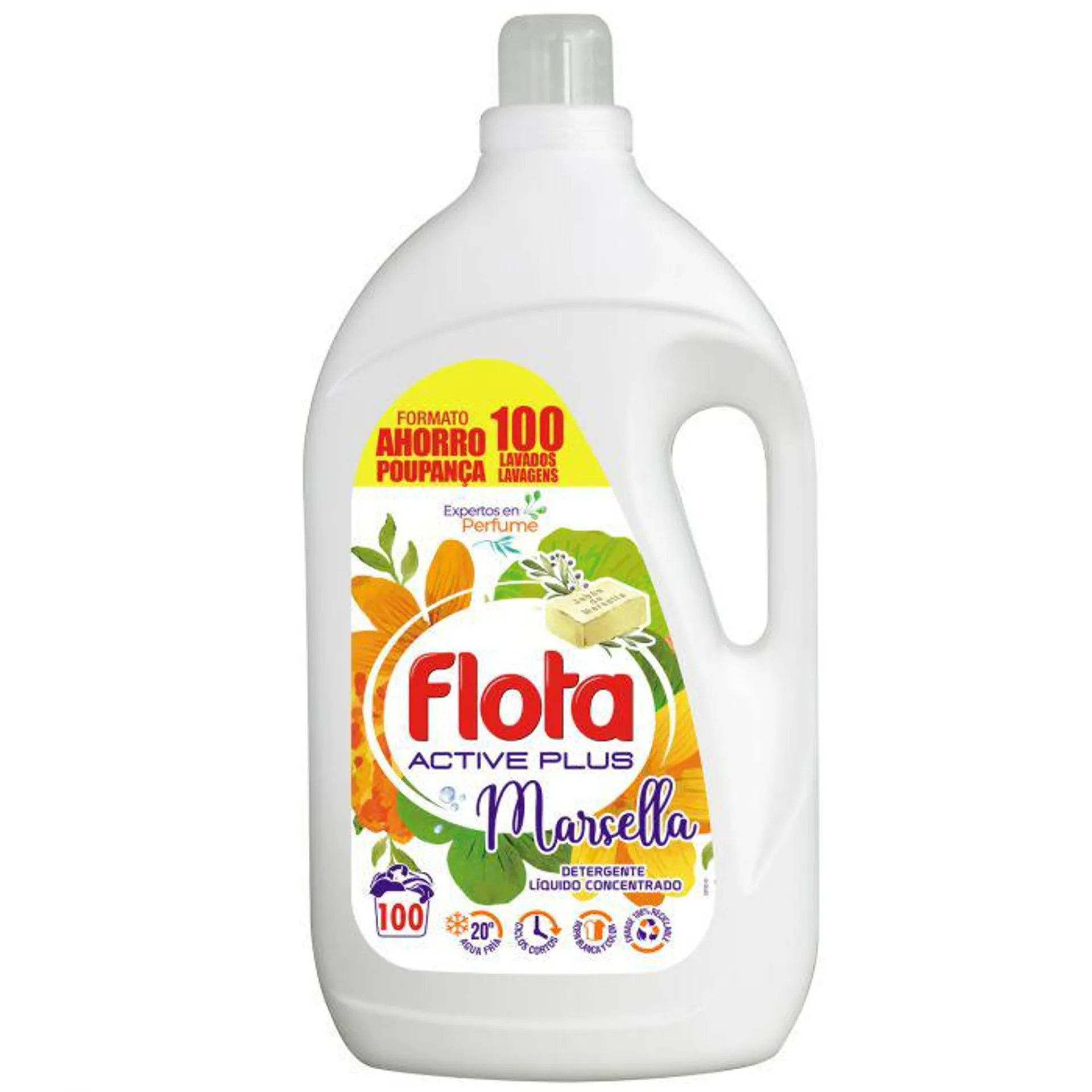 Detergente liquido marsella flota 100 dosis
