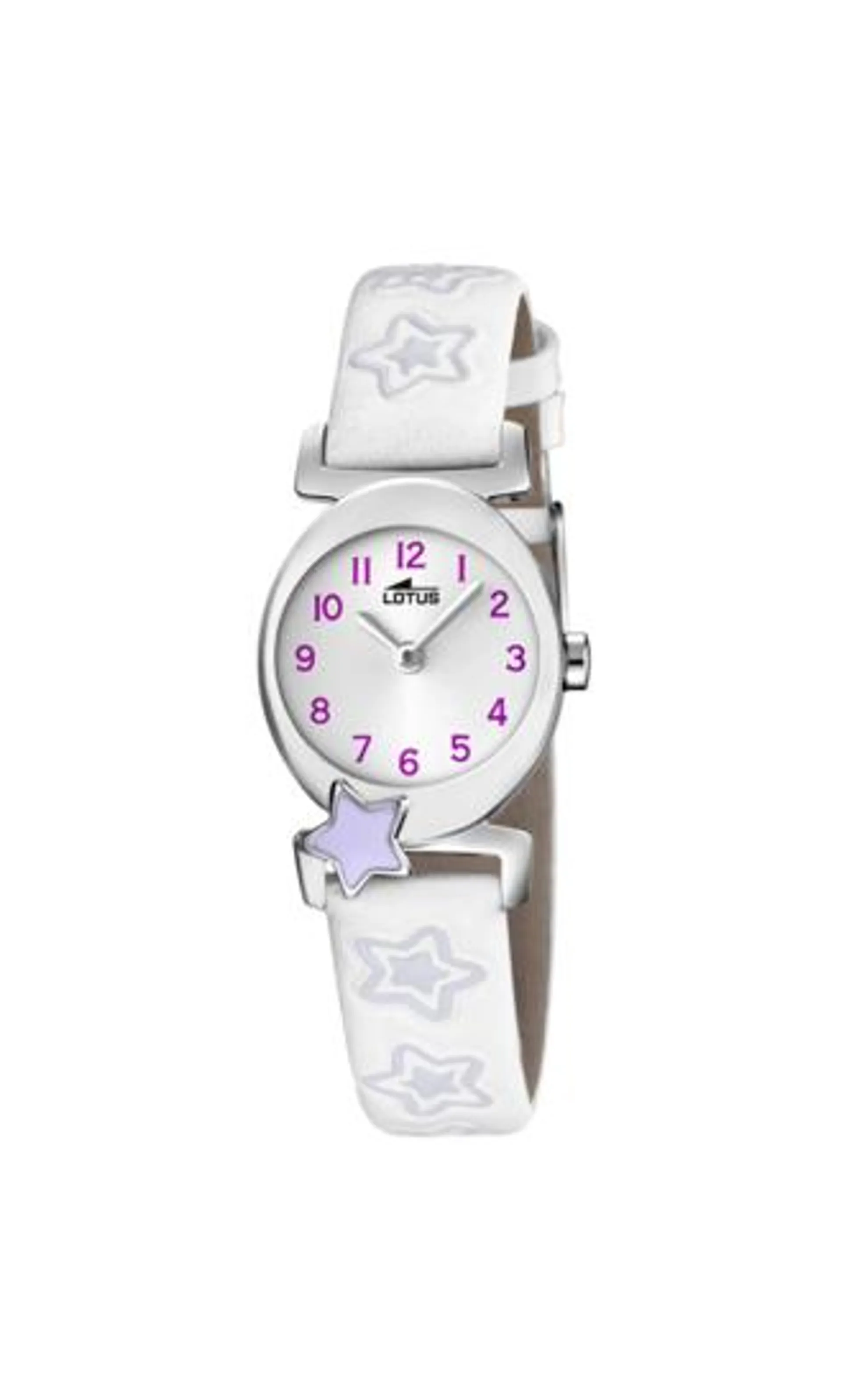 RELOJ INFANTIL LOTUS CON ESFERA BLANCA 18173/3