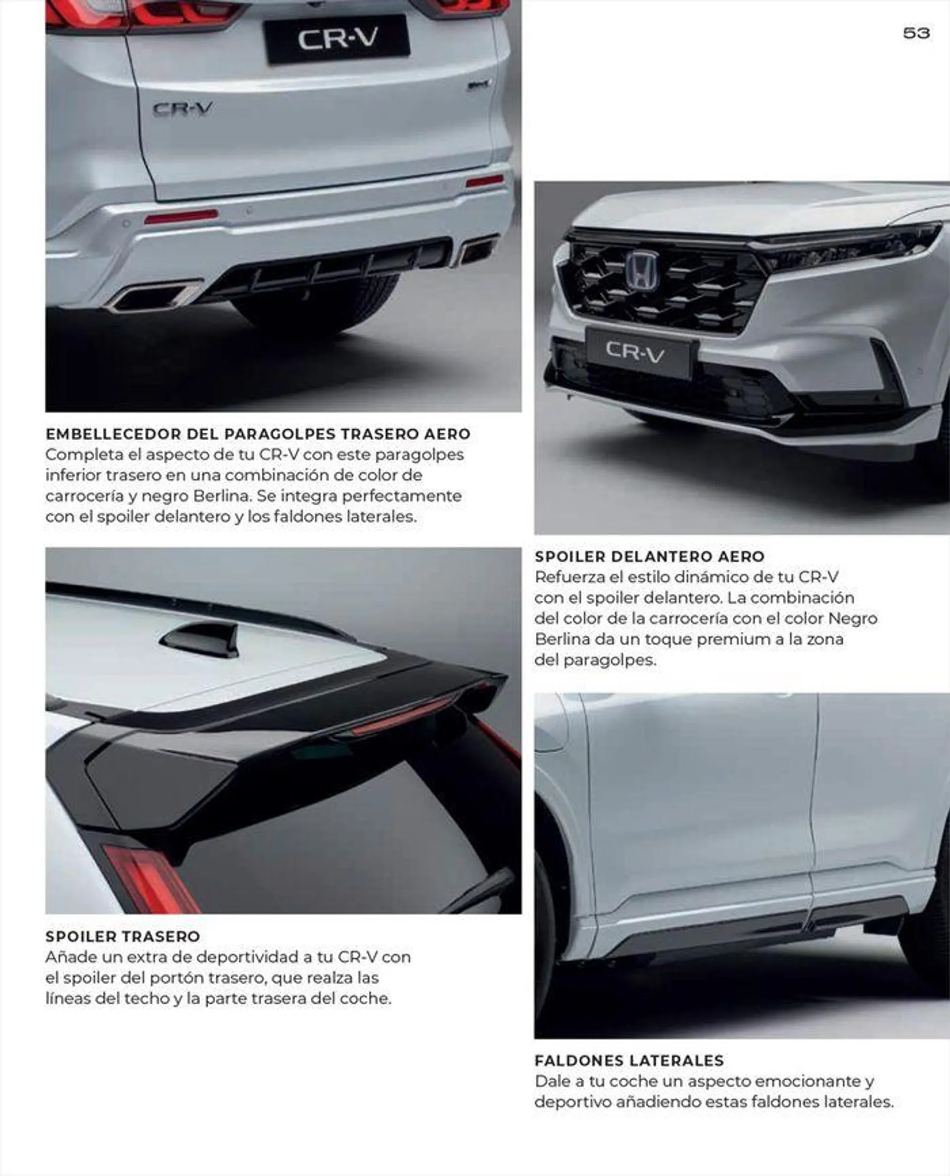 Catálogo de Honda CR-V e:HEV &amp; e:PHEV 9 de agosto al 30 de junio 2025 - Página 53