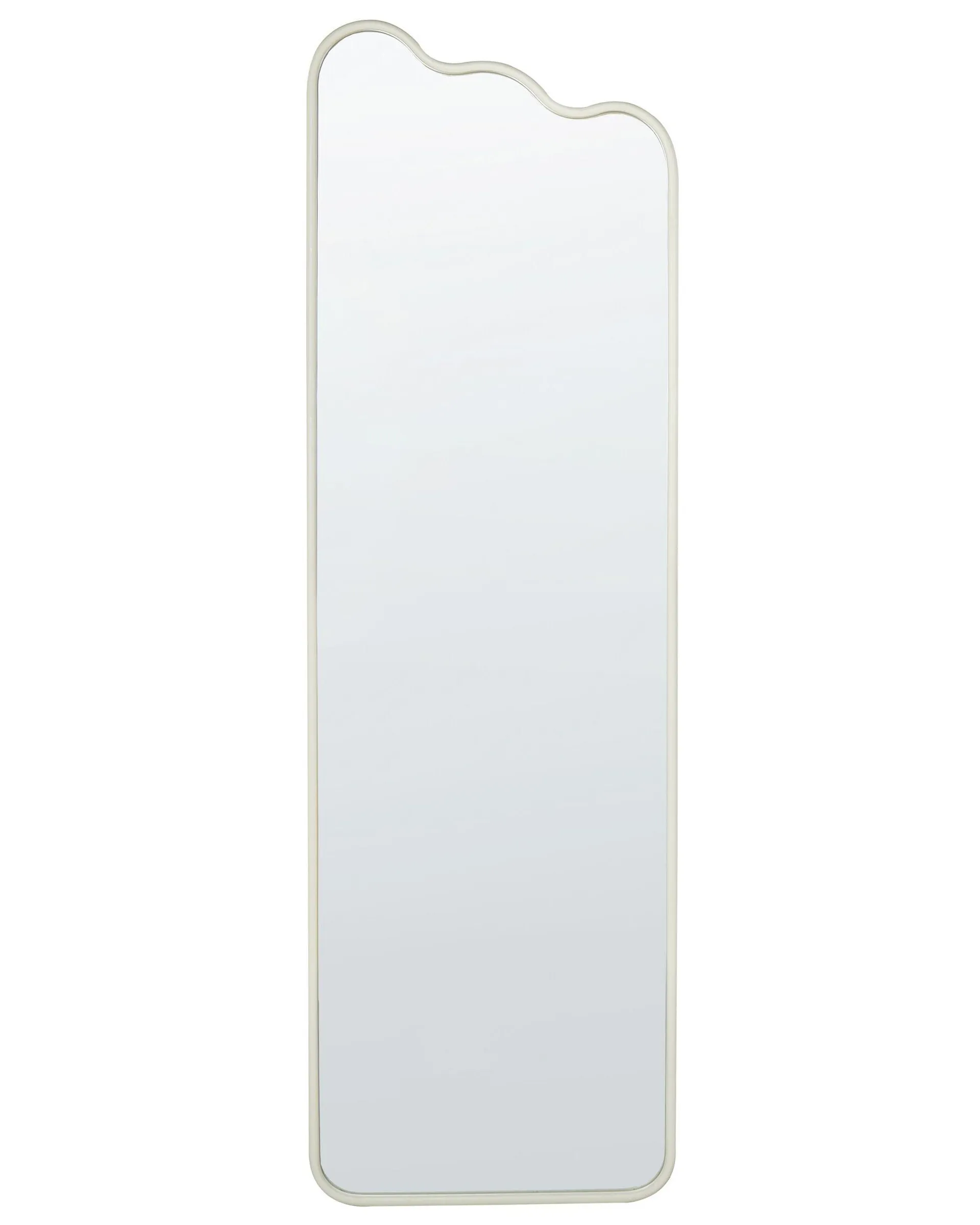 ABZAC Espejo 145 cm 45 cm Blanco crema Metal