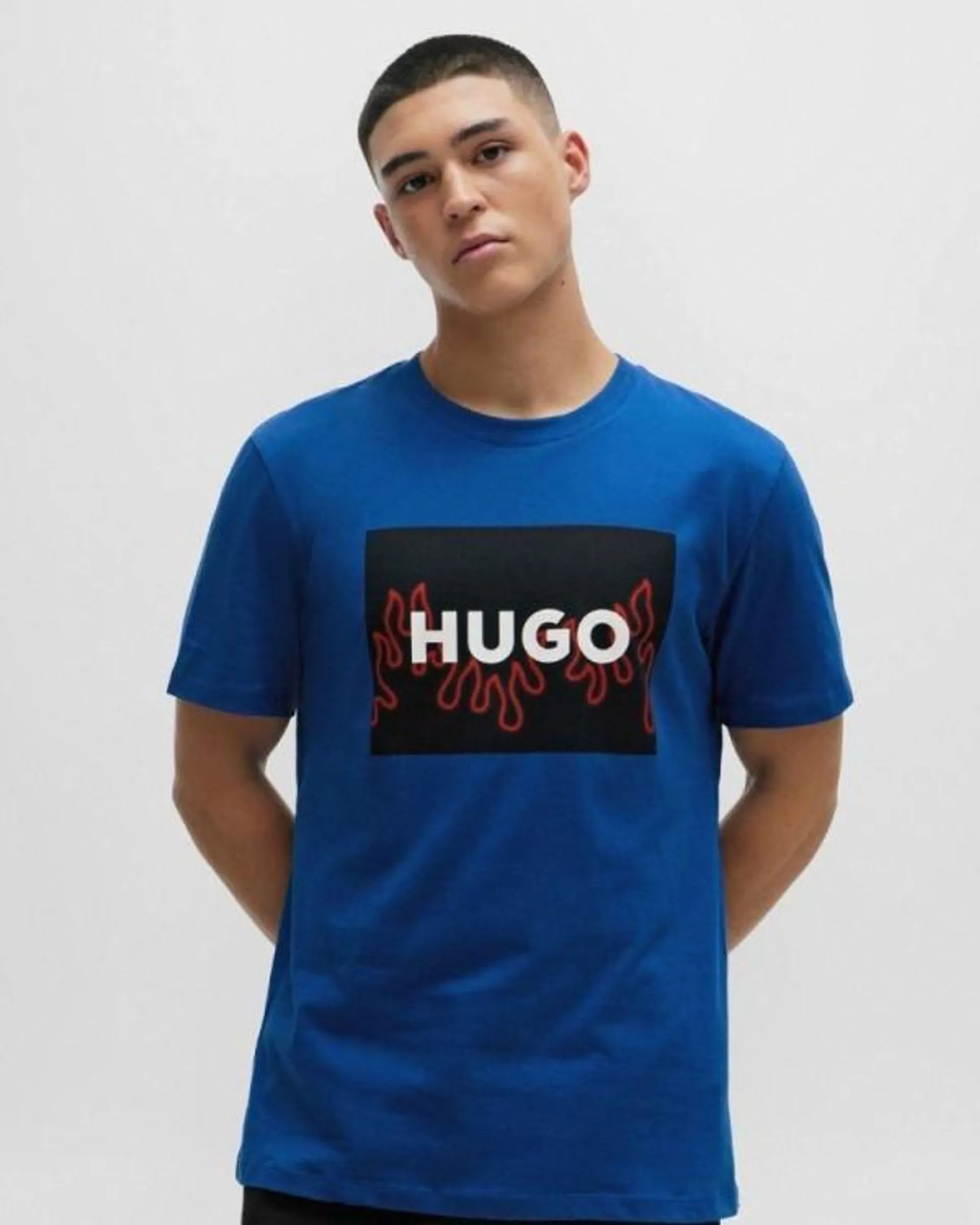 Camisetas Manga corta Hombre Azul 50506989 DULIVE U241