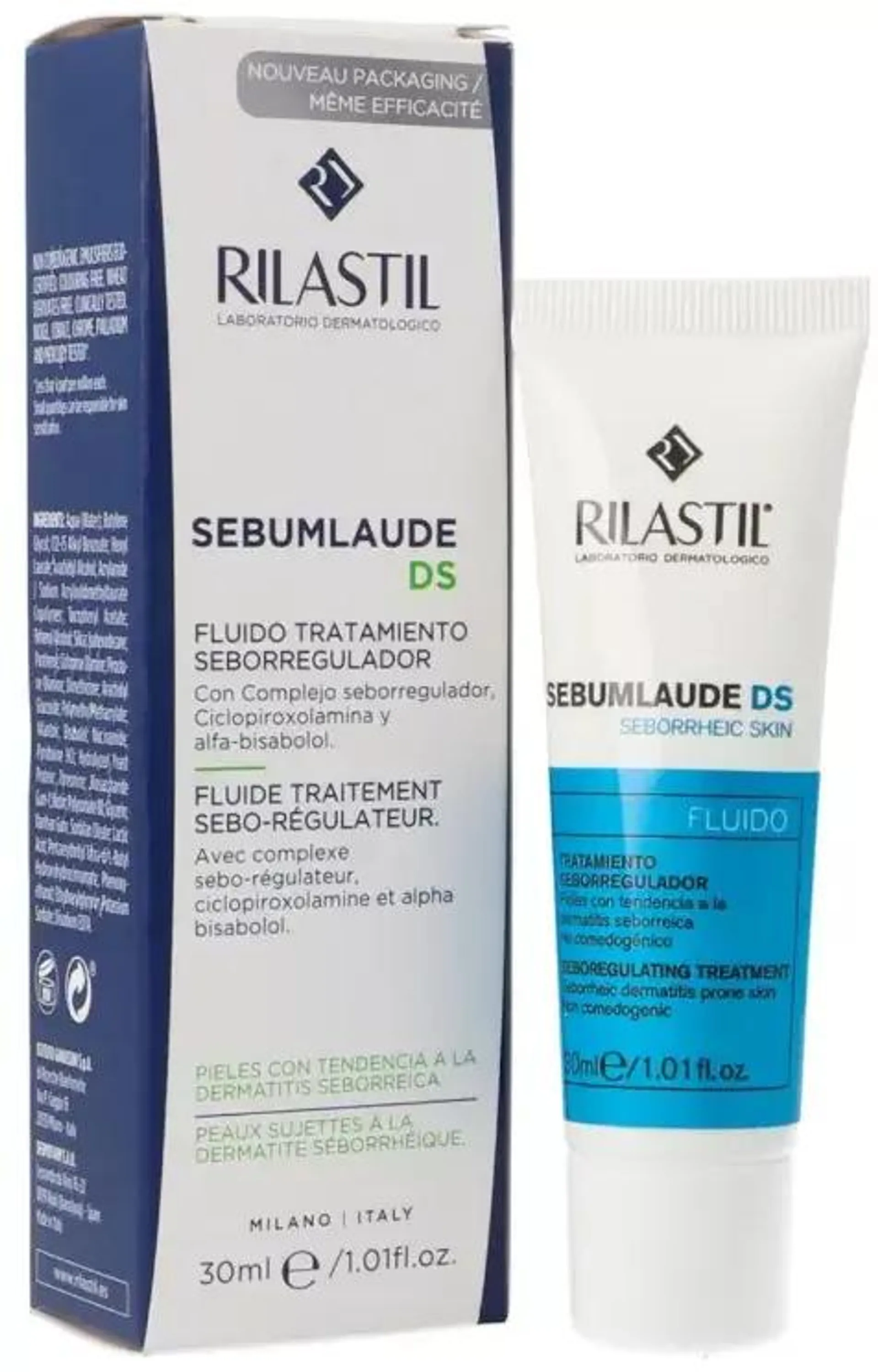 Rilastil Sebumlaude DS Fluido Seborregulador 30 ml