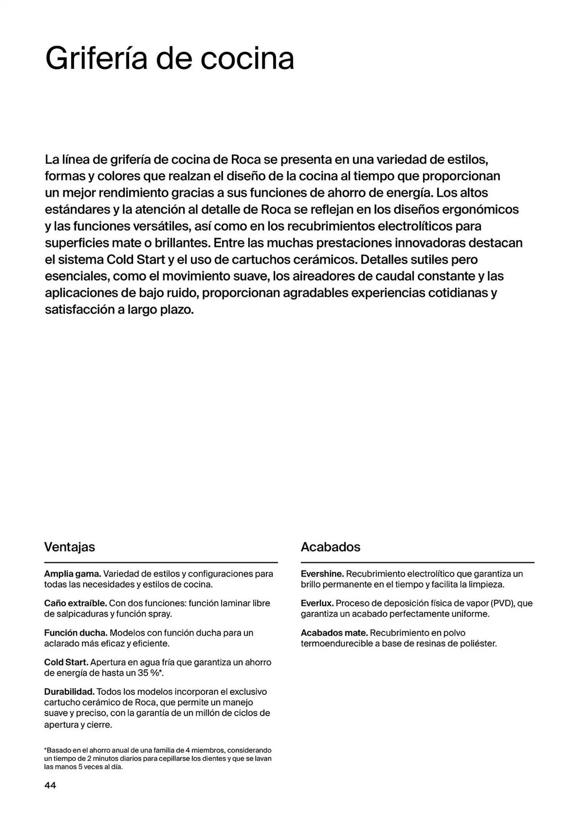 Catálogo de Folleto Roca 9 de enero al 31 de diciembre 2025 - Página 46
