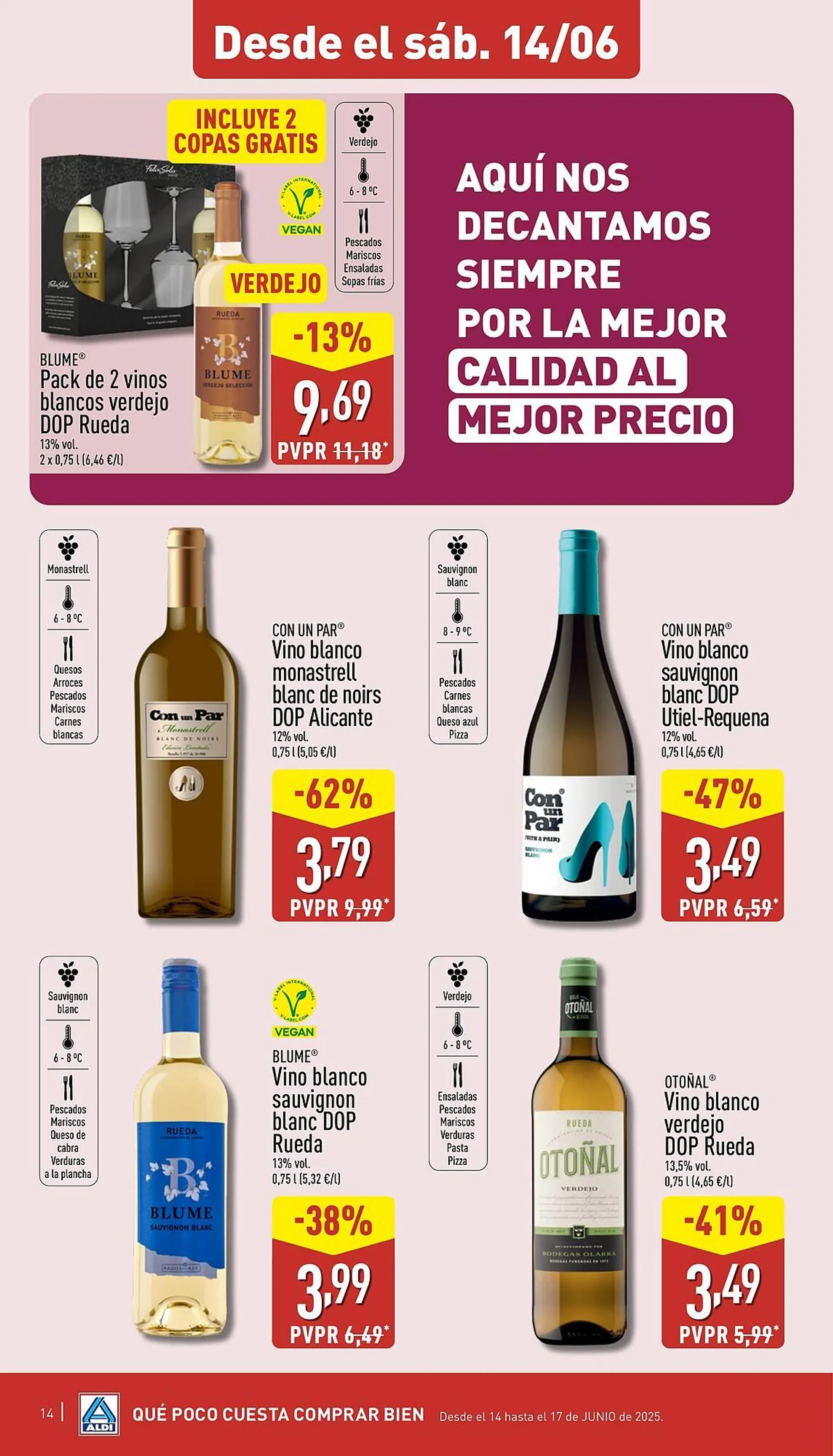 Catálogo de Folleto ALDI 9 de junio al 15 de junio 2025 - Página 14