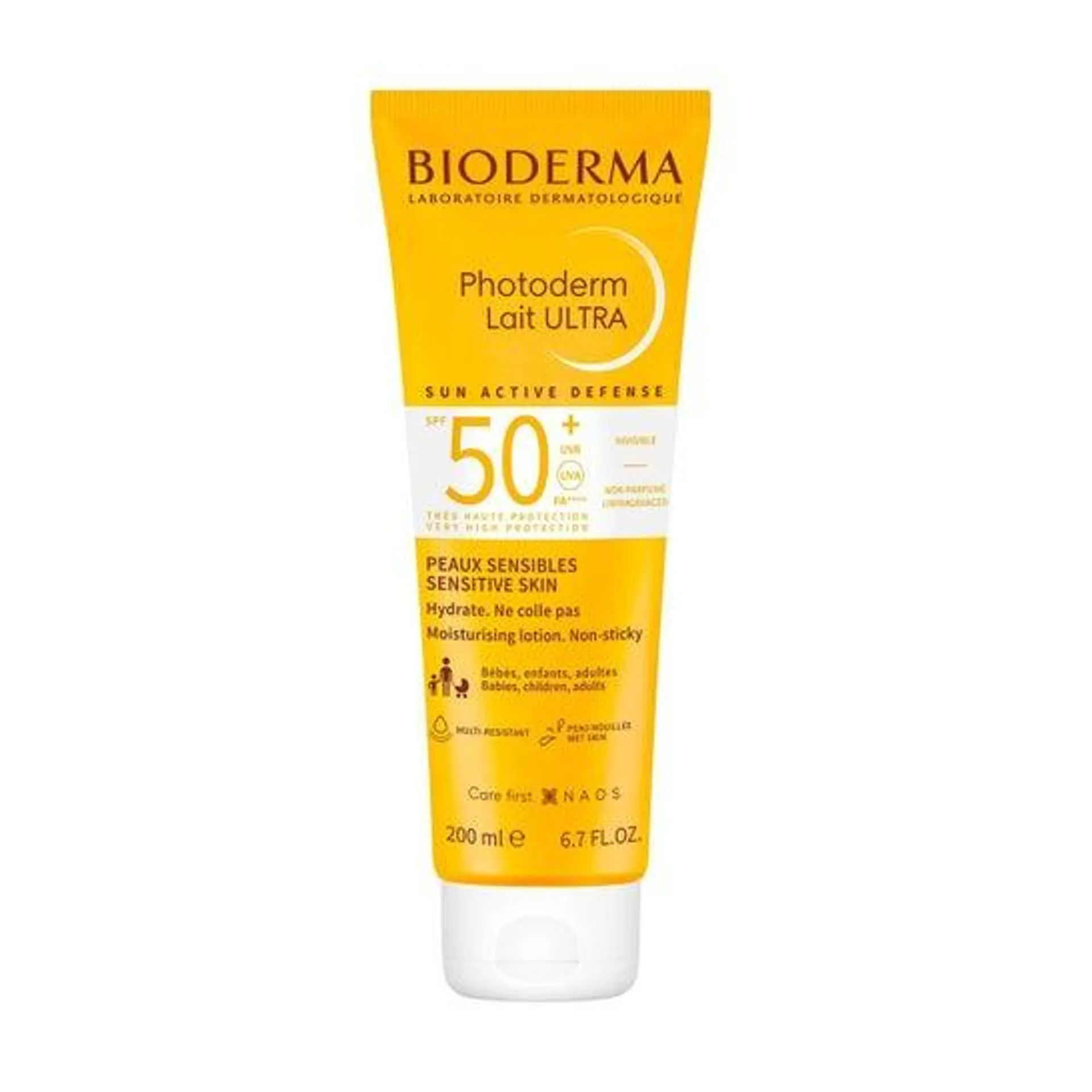 Bioderma Photoderm Lait Ultra Piel Sensible SPF50+ 200ml