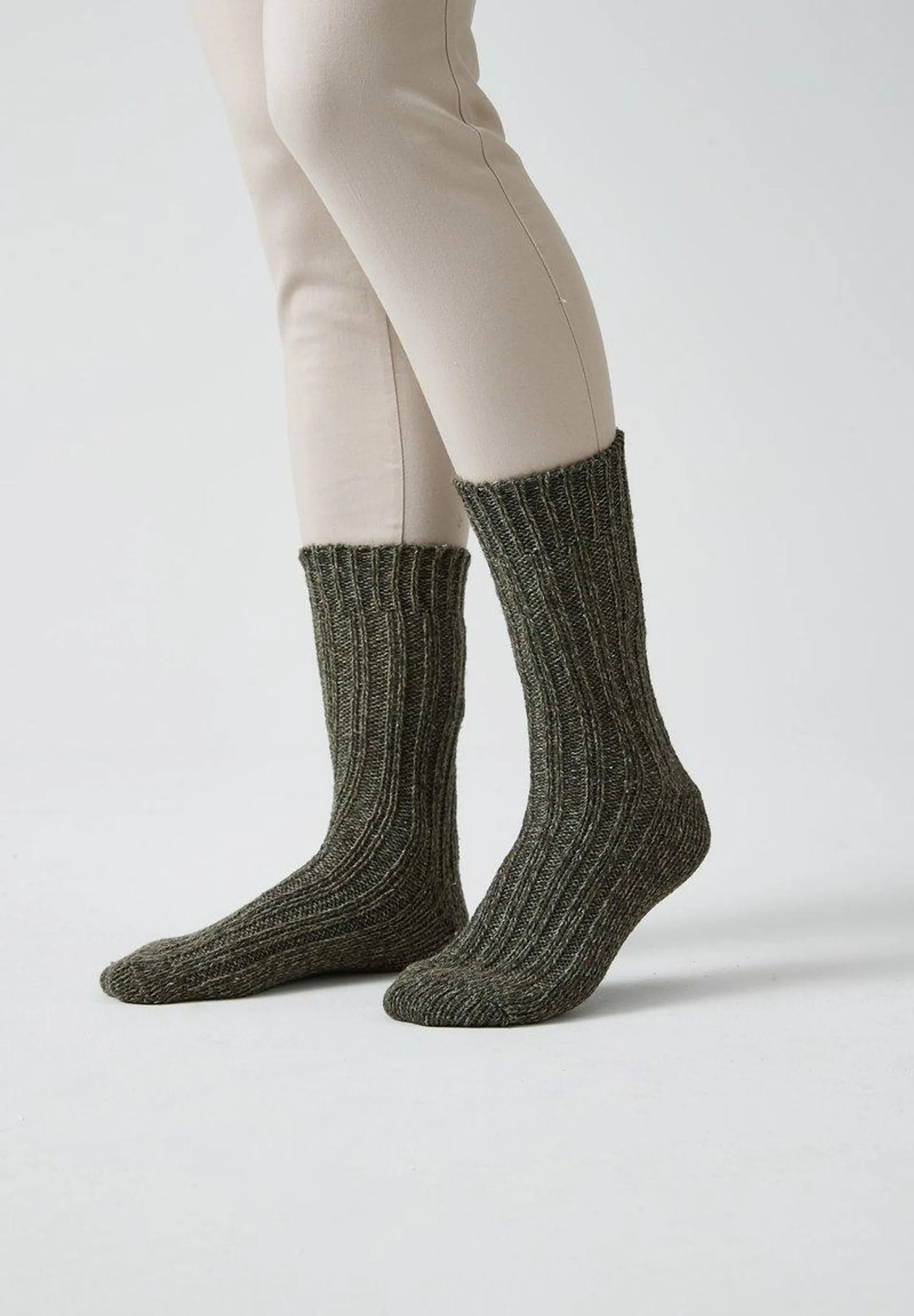 NORWEGER 2 PACK - Calcetines - mix olive