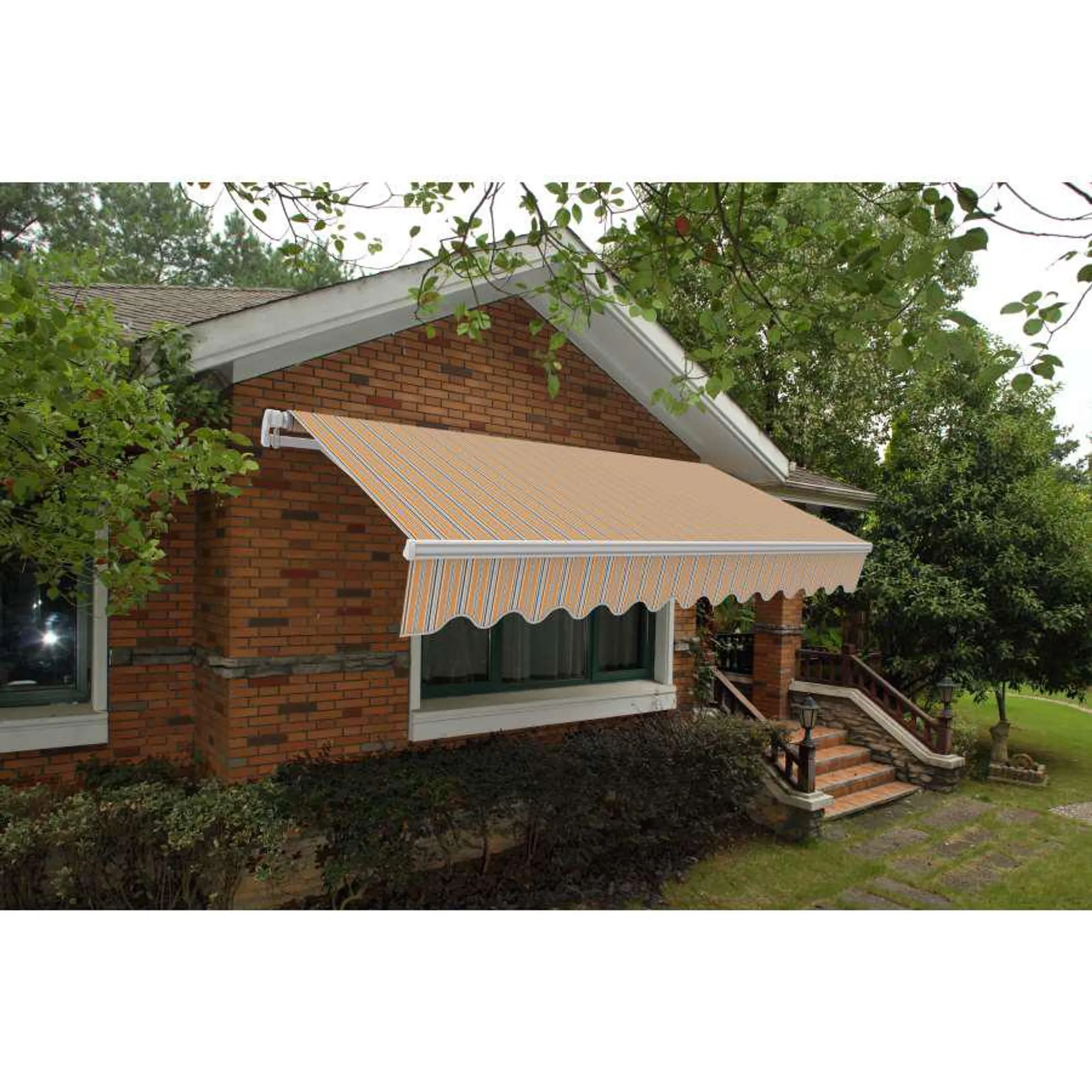 TOLDO MANUAL 2,95X2M MULTICOLOR,280GR/m2