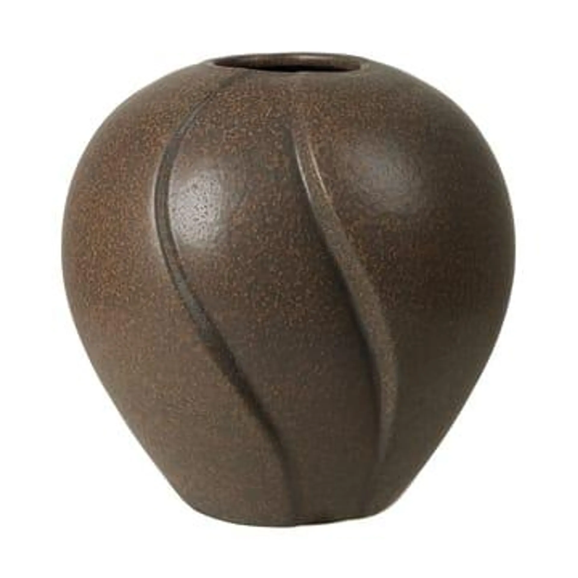 Leda vase Ø15x15 cm Antique brown