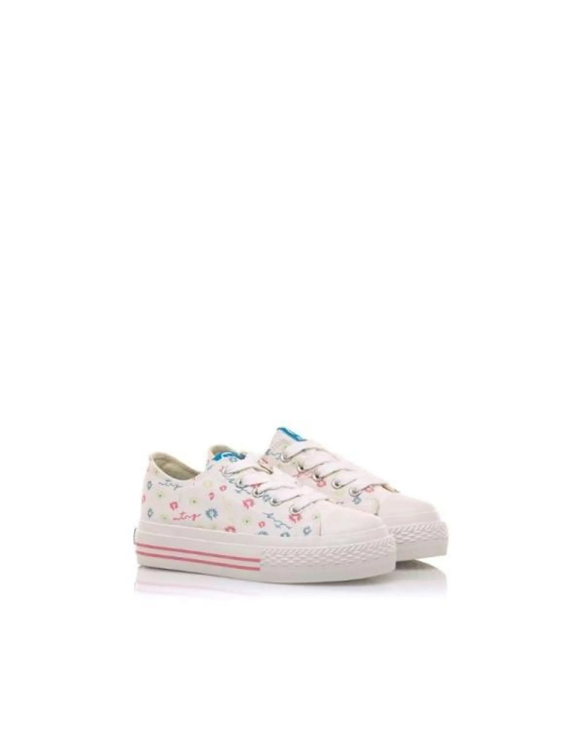 Zapatillas Bajas Infantil Blanco 48912