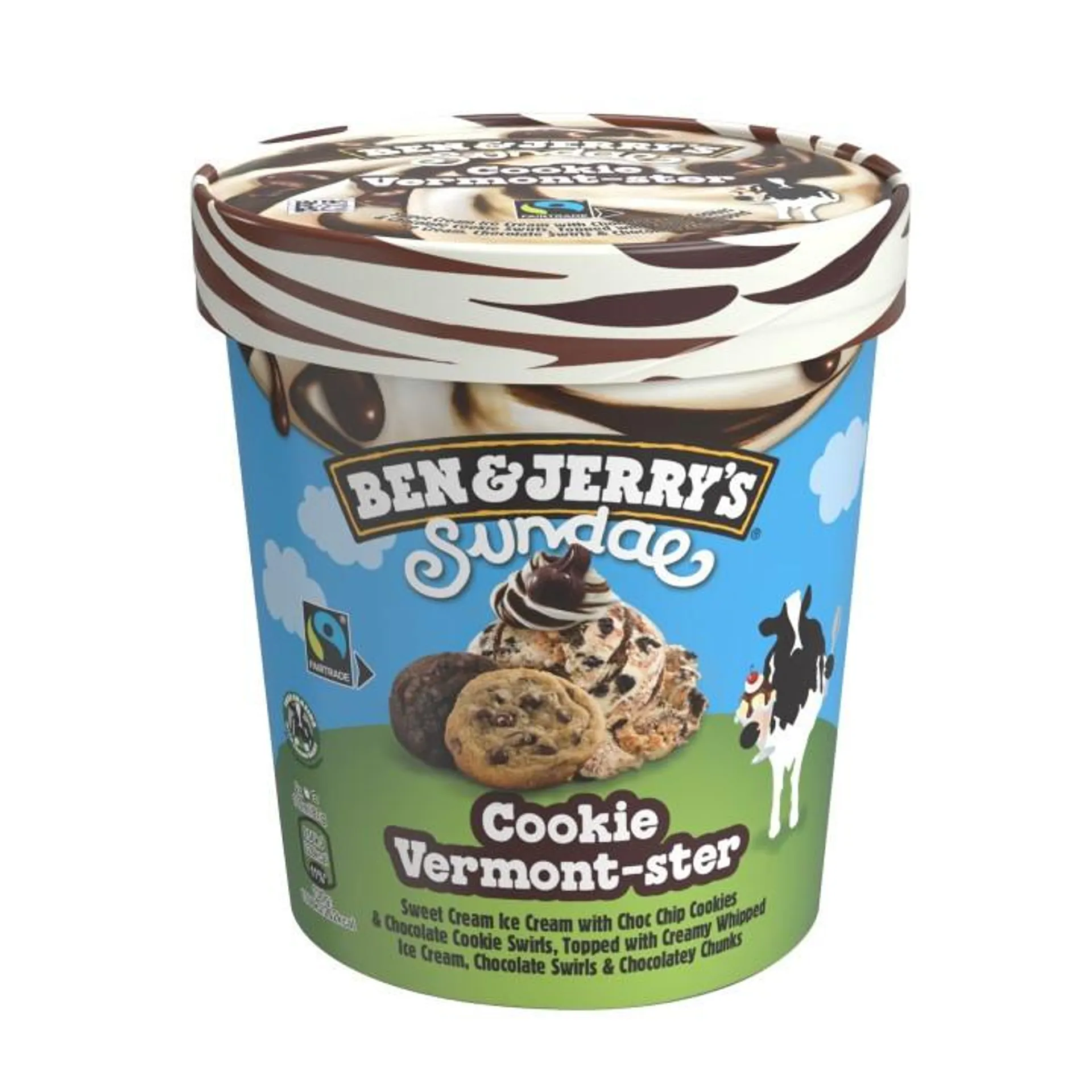 Tarrina Ben&Jerry's sundae cookie