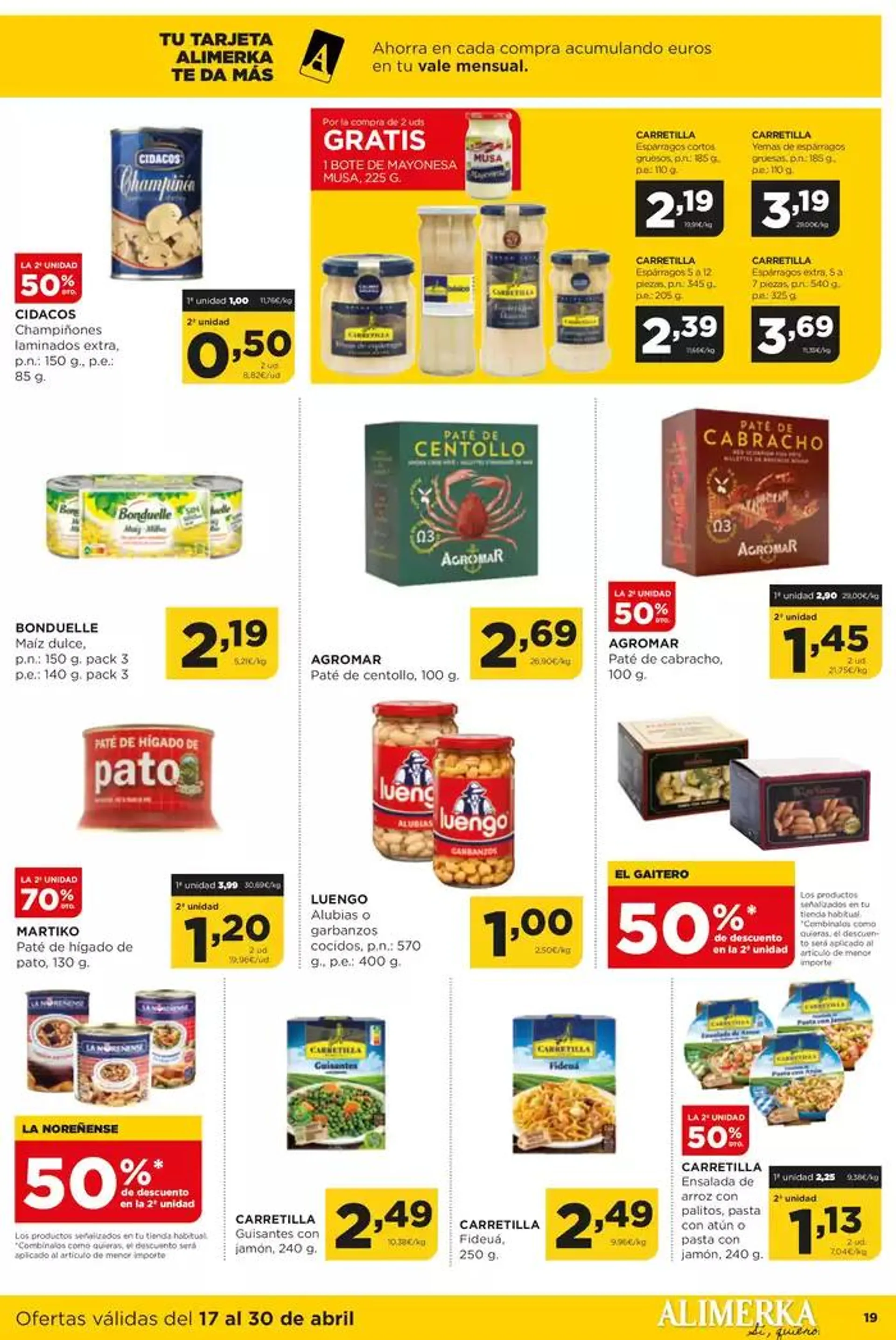 Catálogo de Ofertas válidas en Castilla y León y Galicia del 17 al 30 de abril 17 de abril al 30 de abril 2025 - Página 19