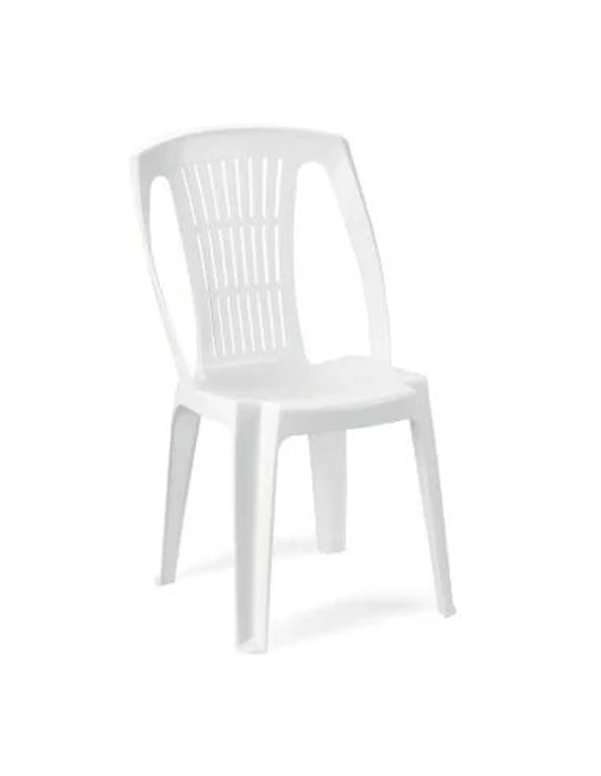 Silla Resina Monobloc Stella Sin Brazos Stella Blanca Saturnia